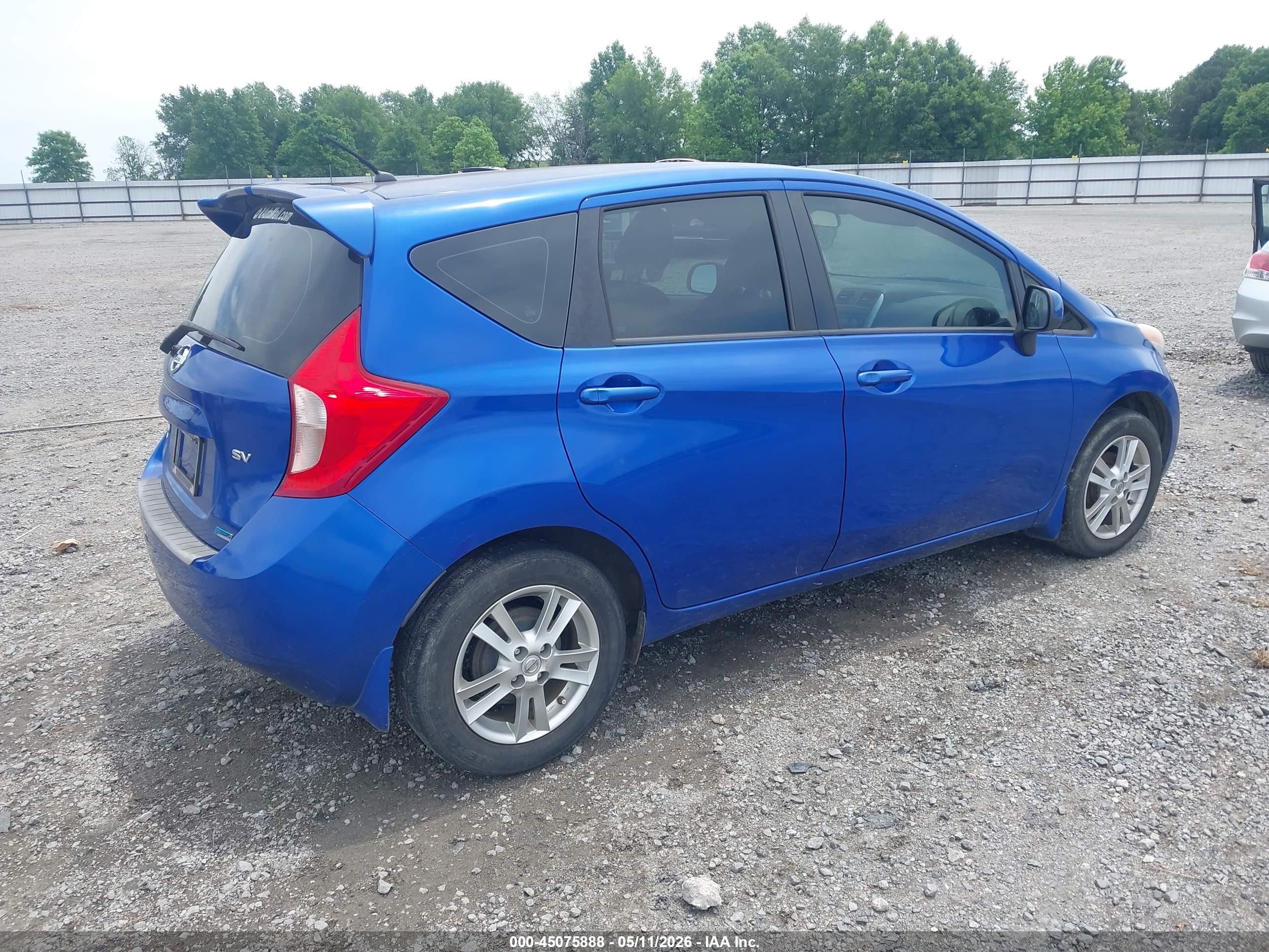 2014 Nissan Versa Note Sv Blue vin: 3N1CE2CP4EL436026