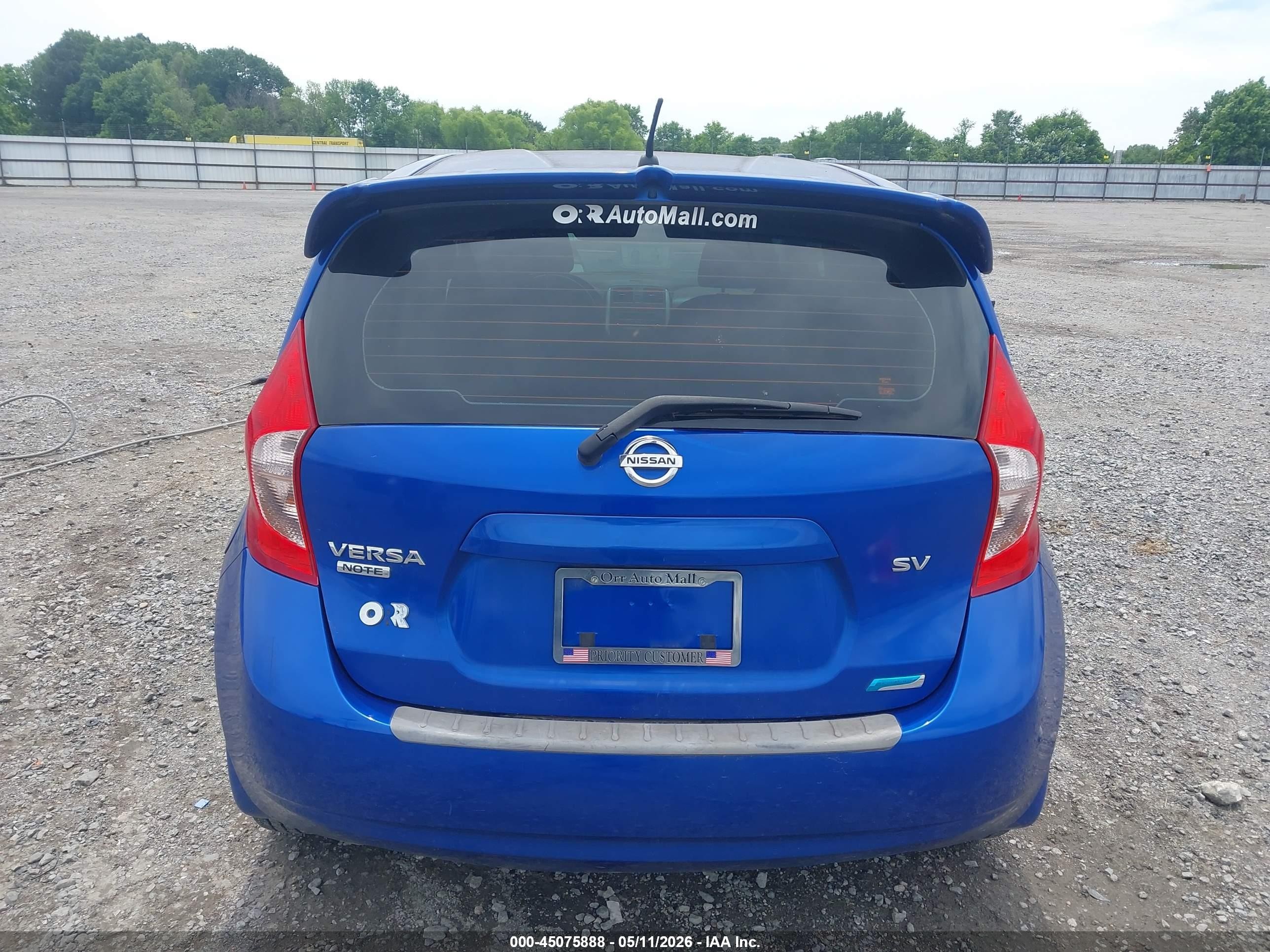 2014 Nissan Versa Note Sv Blue vin: 3N1CE2CP4EL436026