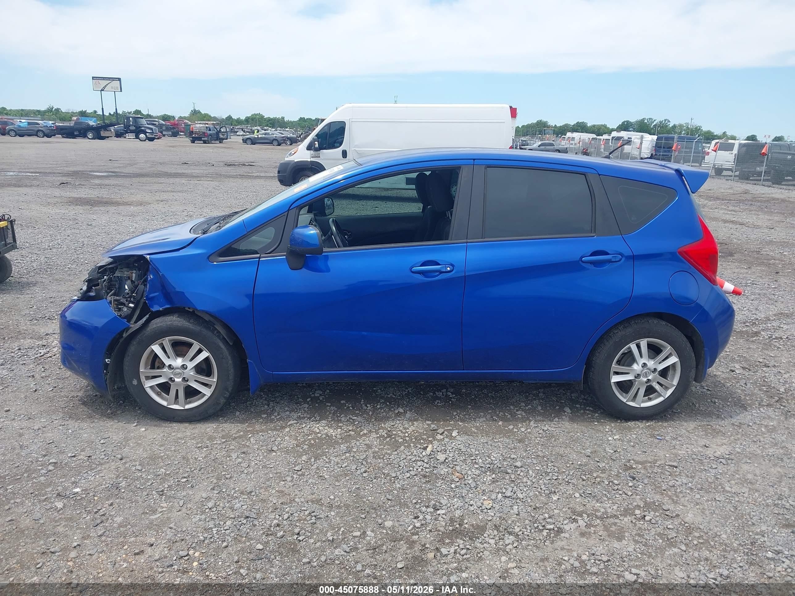 2014 Nissan Versa Note Sv Blue vin: 3N1CE2CP4EL436026