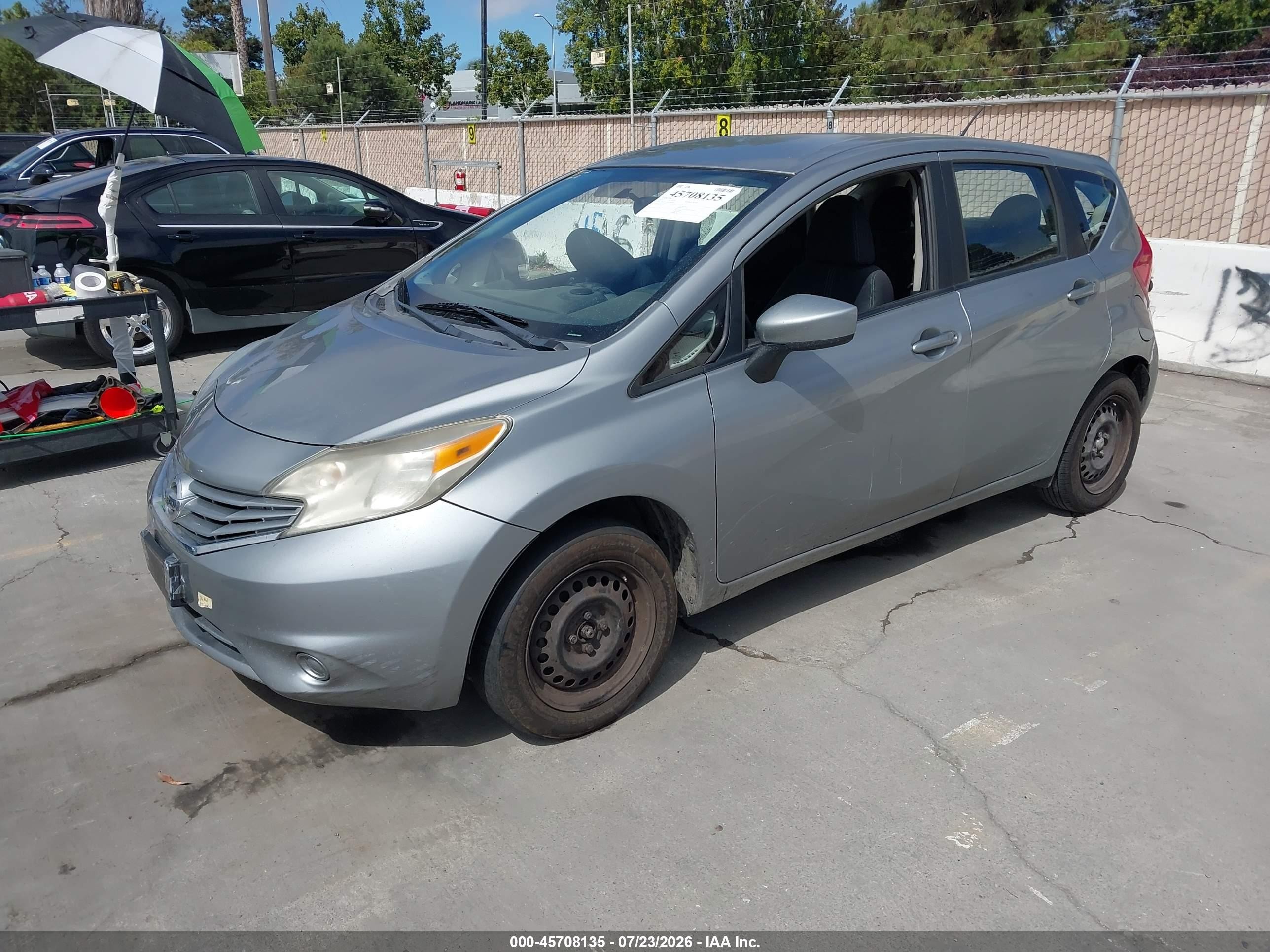 2015 Nissan Versa Note S (sr)/s Plus/sl/sr/sv Gray vin: 3N1CE2CP4FL358669