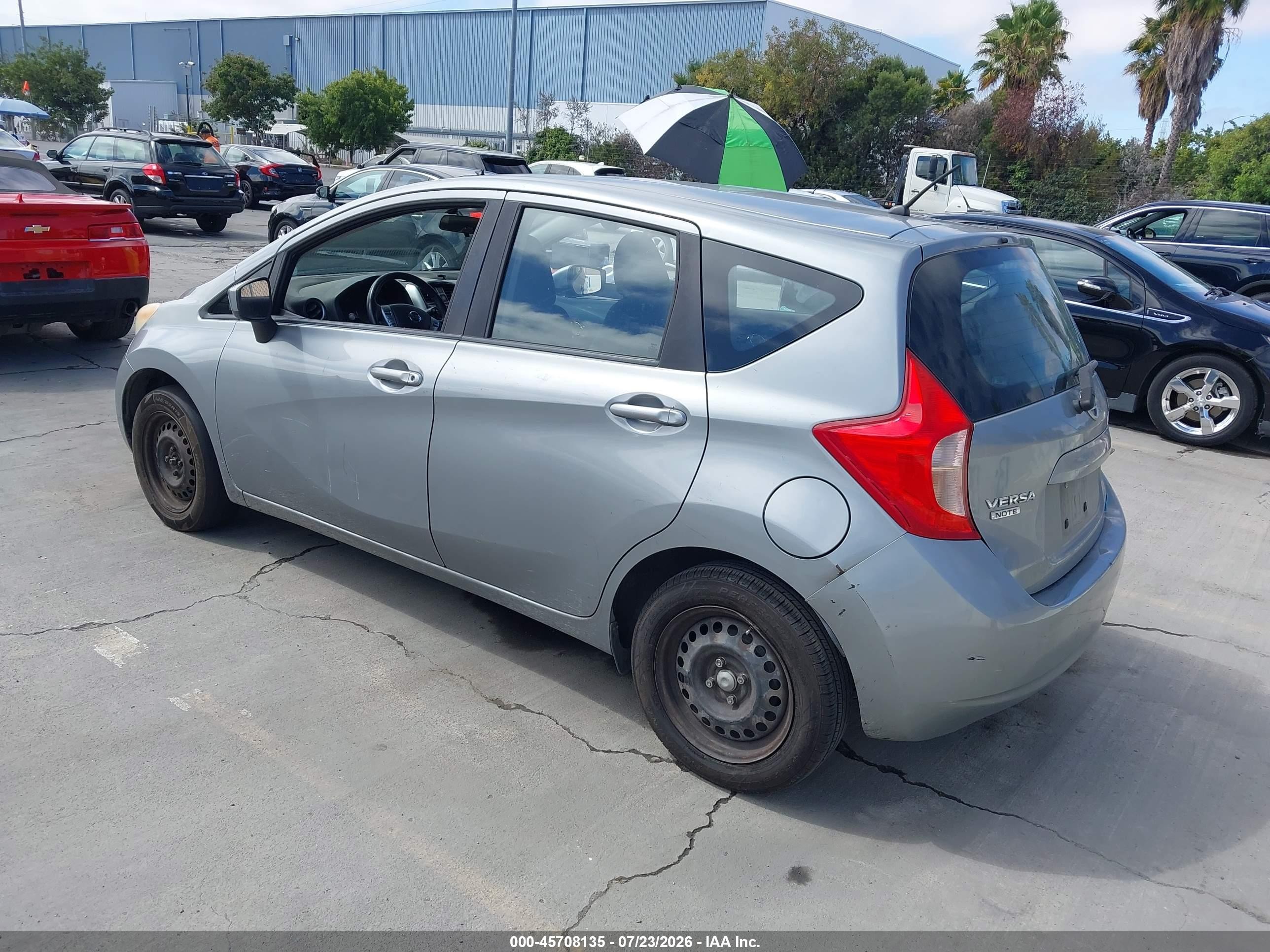 2015 Nissan Versa Note S (sr)/s Plus/sl/sr/sv Gray vin: 3N1CE2CP4FL358669