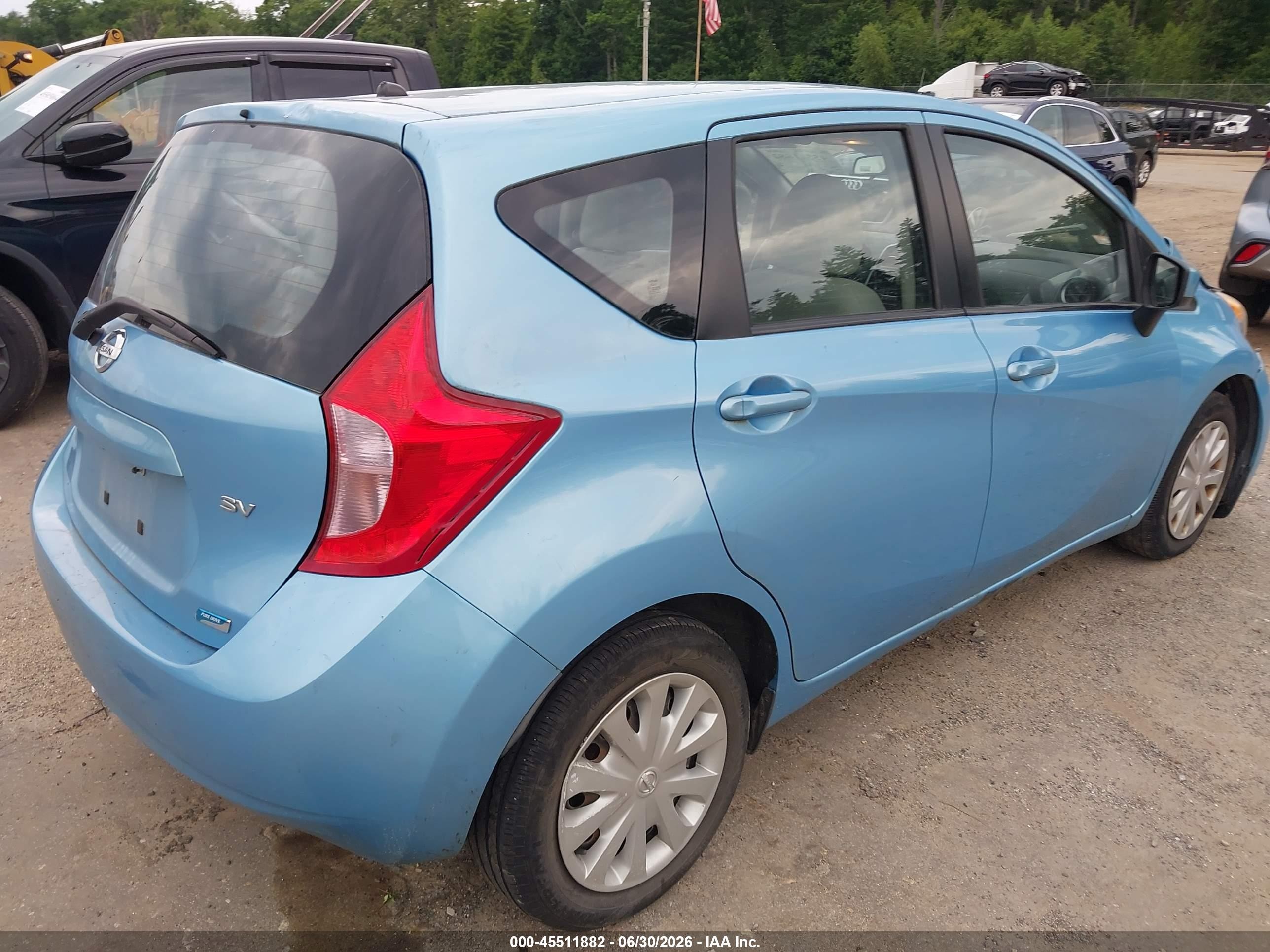 2015 Nissan Versa Note Sv Light Blue vin: 3N1CE2CP4FL359966