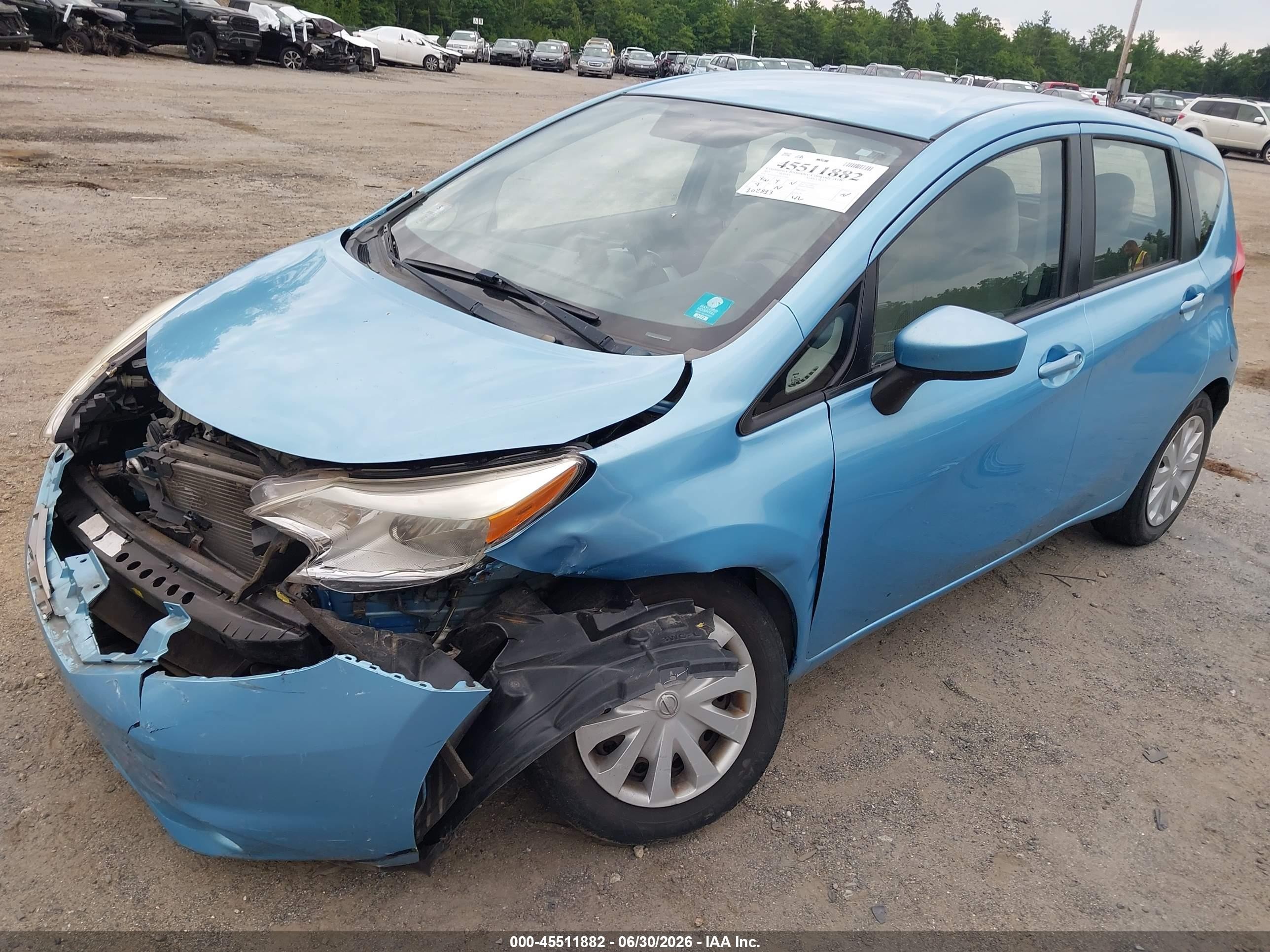 2015 Nissan Versa Note Sv Light Blue vin: 3N1CE2CP4FL359966