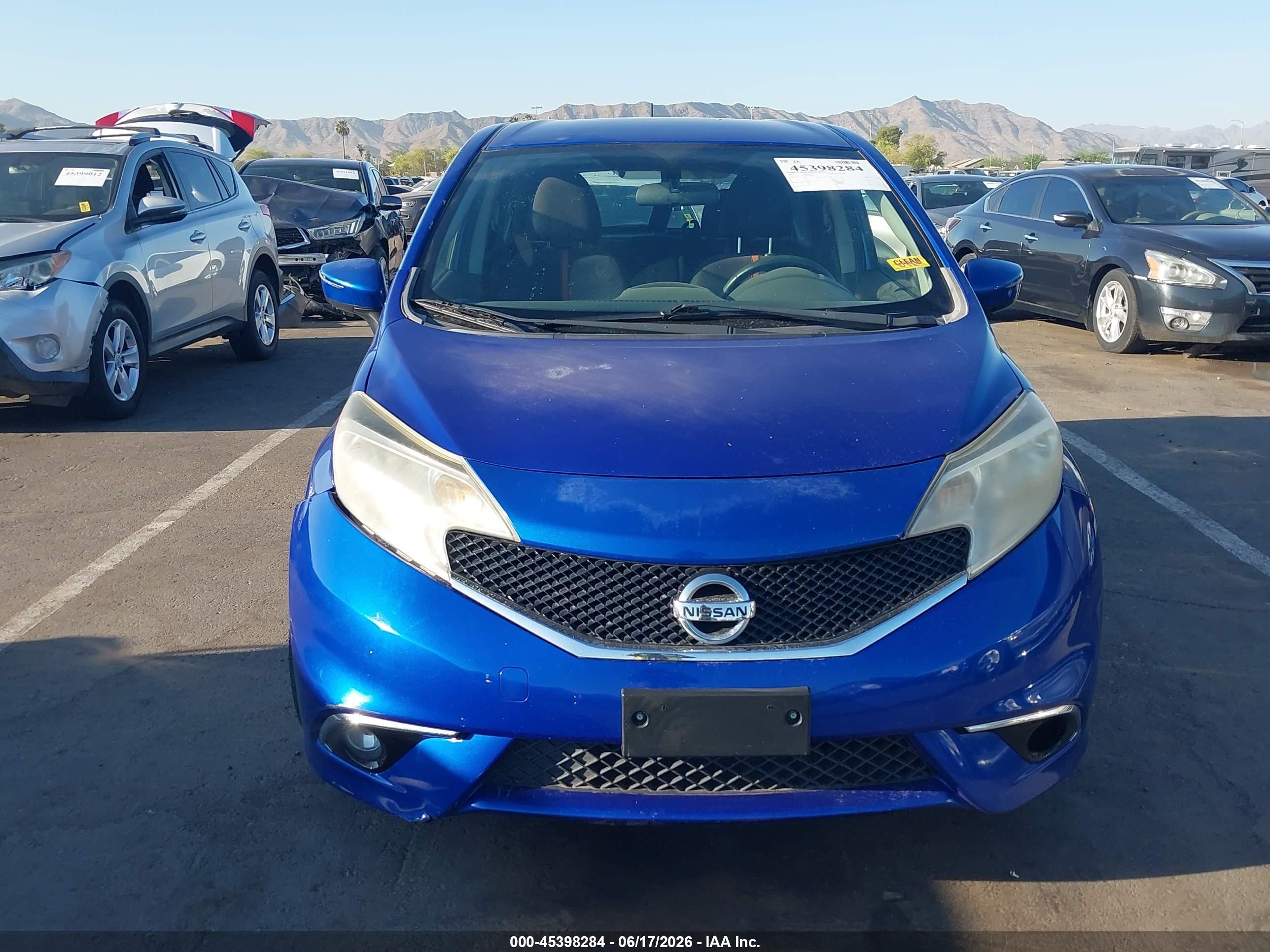 2015 Nissan Versa Note Sr Blue vin: 3N1CE2CP4FL362043