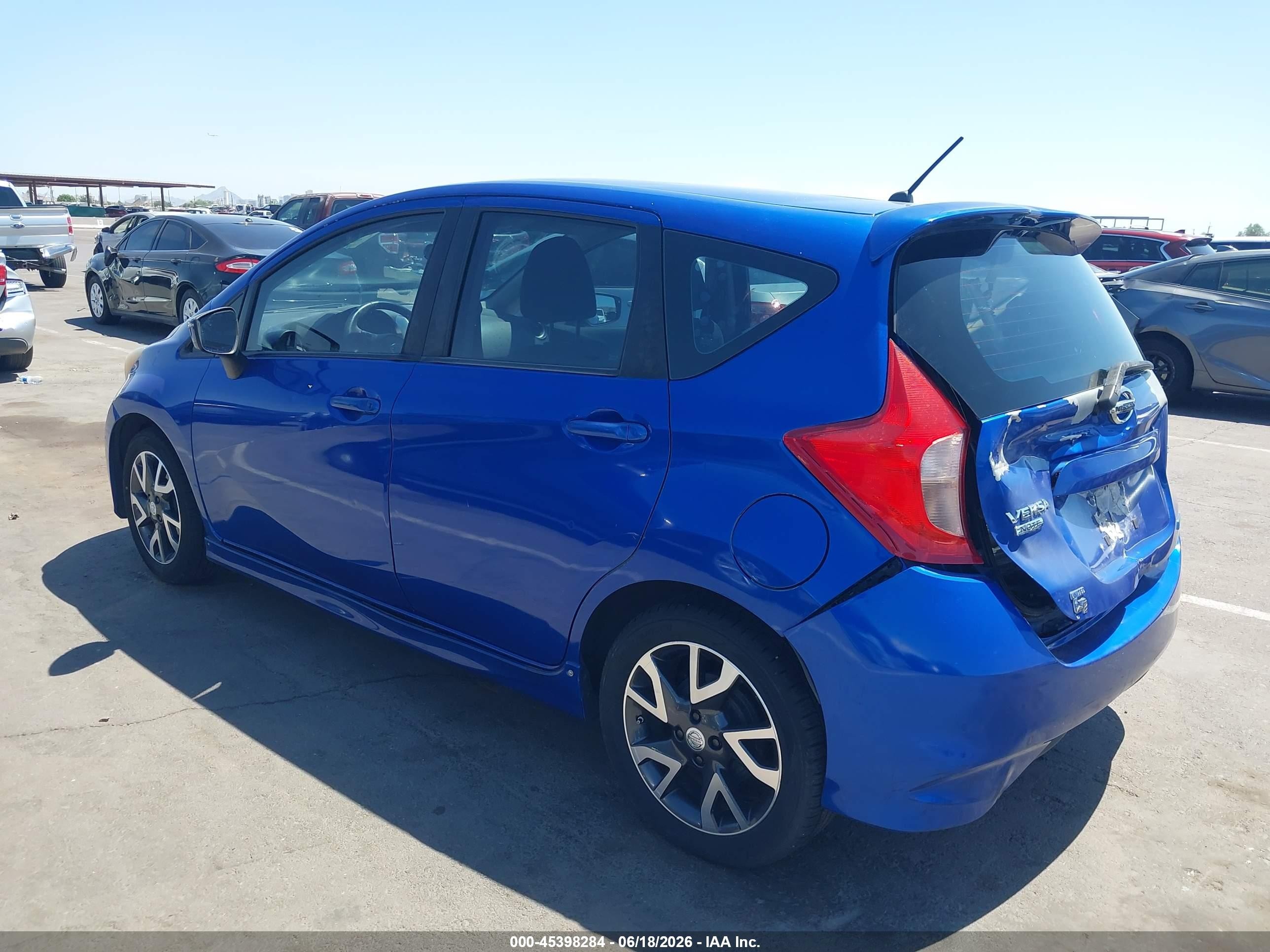 2015 Nissan Versa Note Sr Blue vin: 3N1CE2CP4FL362043