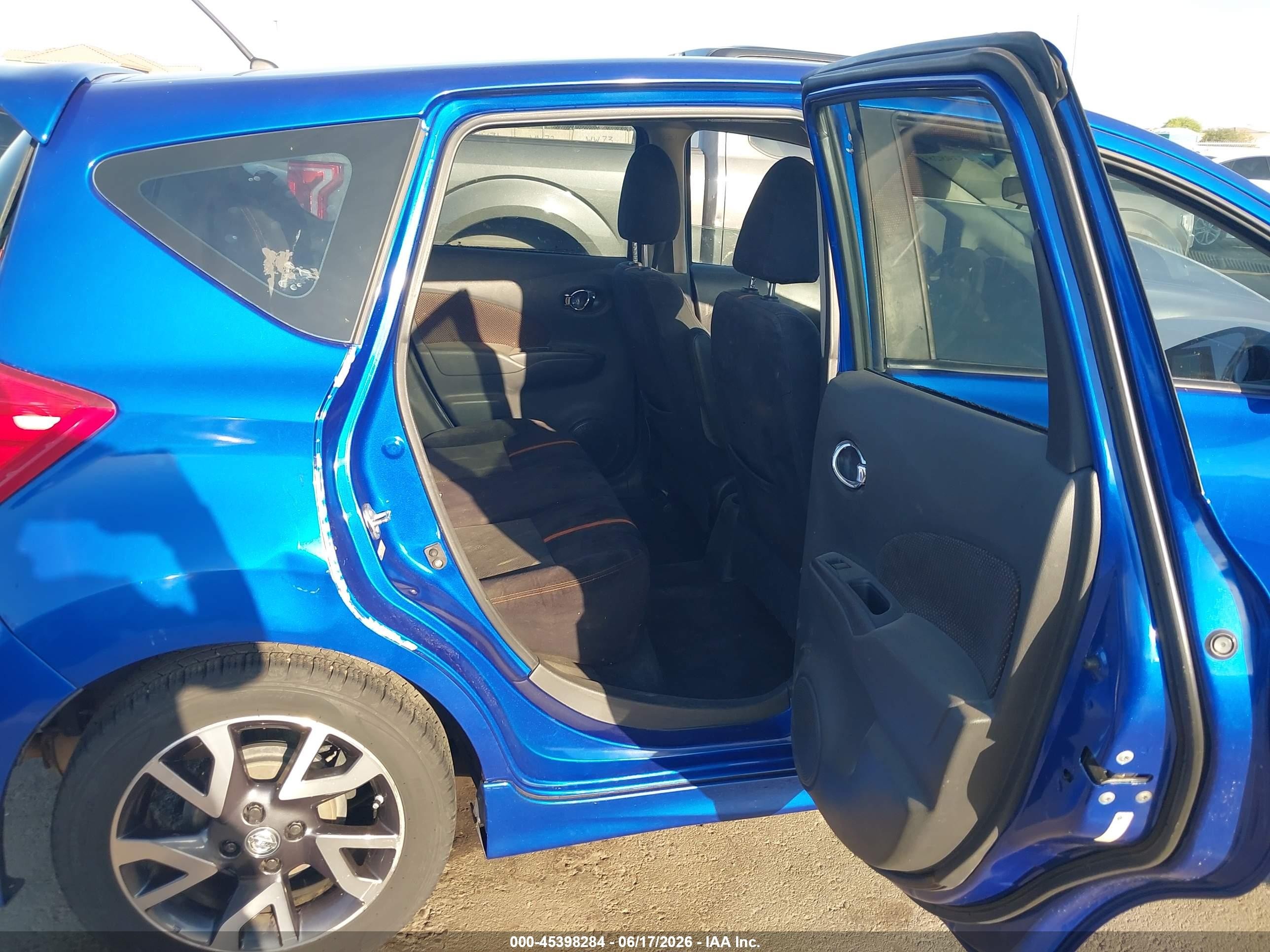 2015 Nissan Versa Note Sr Blue vin: 3N1CE2CP4FL362043