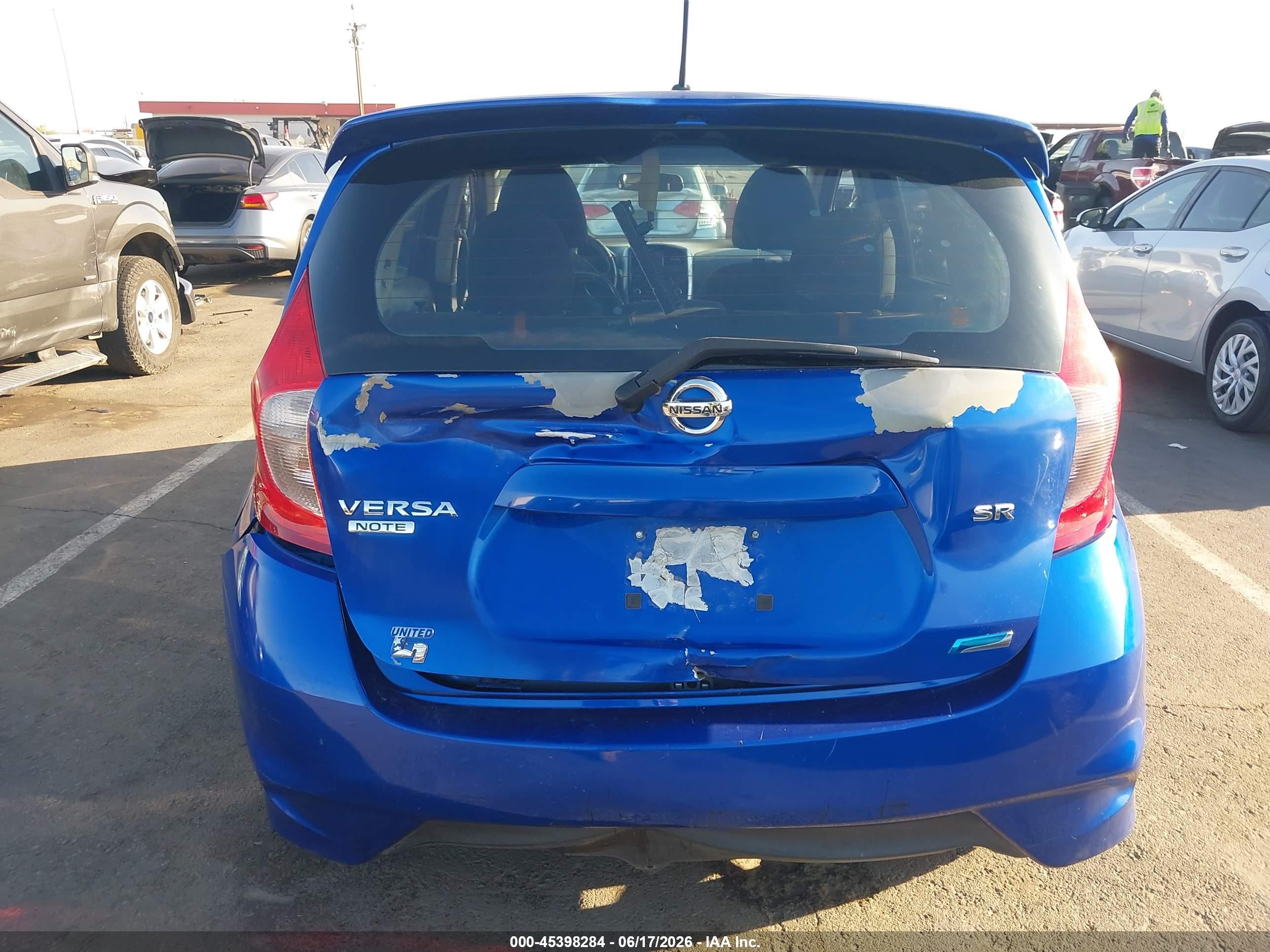 2015 Nissan Versa Note Sr Blue vin: 3N1CE2CP4FL362043