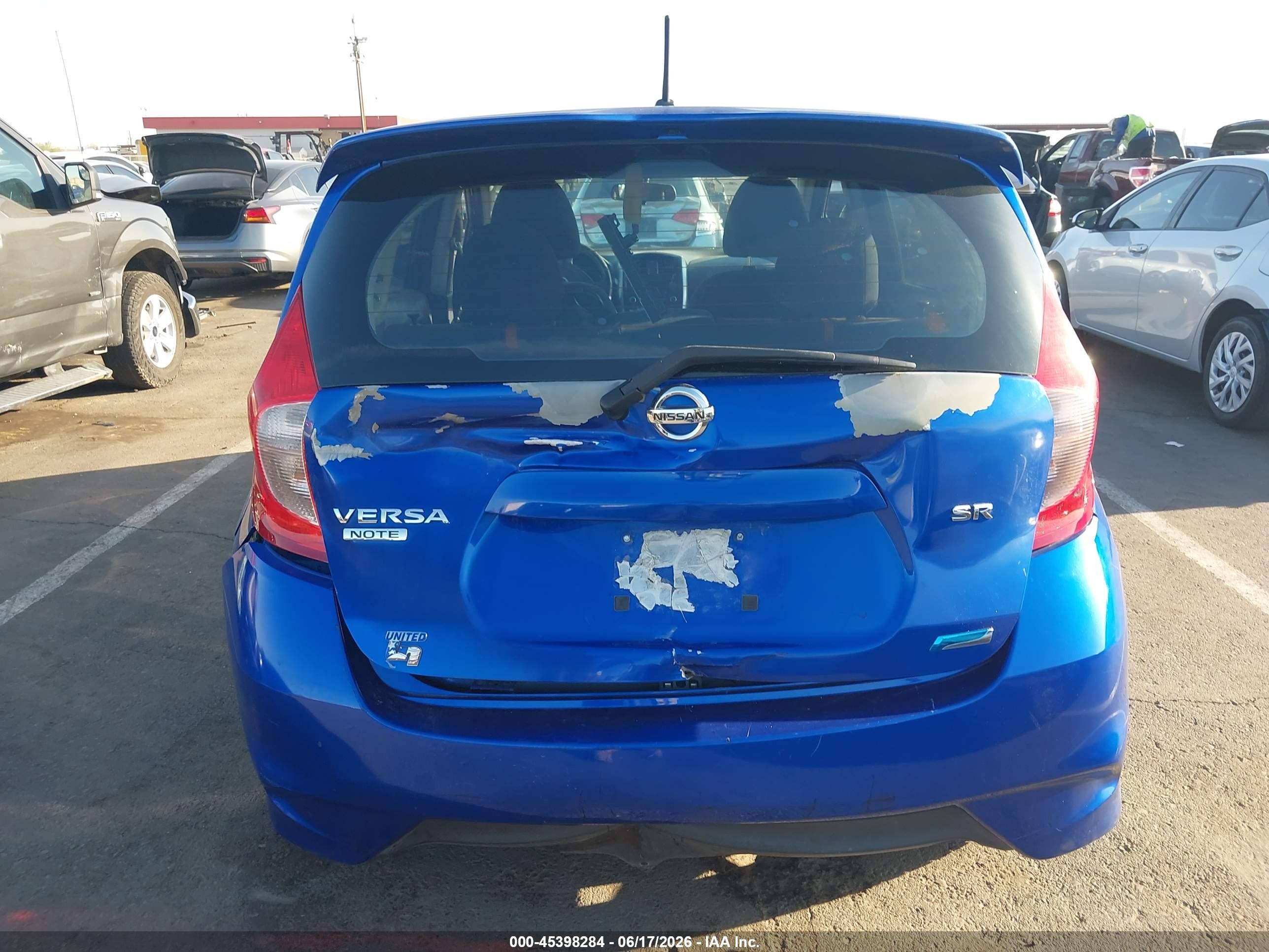 2015 Nissan Versa Note Sr Blue vin: 3N1CE2CP4FL362043