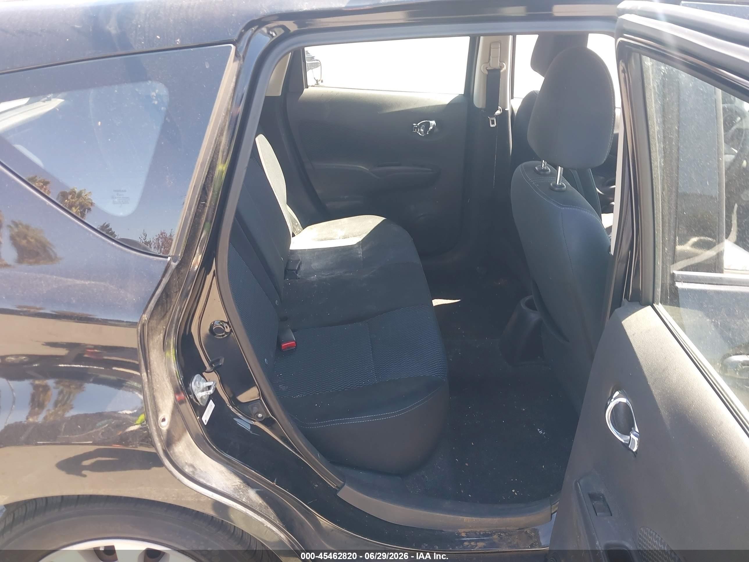 2015 Nissan Versa Note S (sr)/s Plus/sl/sr/sv Black vin: 3N1CE2CP4FL362964
