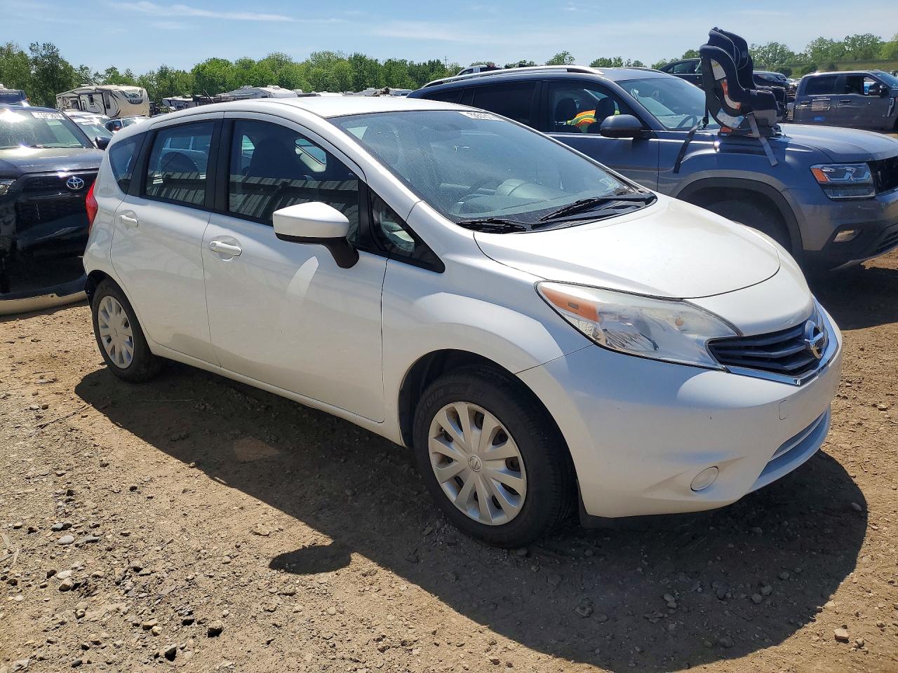 2015 Nissan Versa Note Sv White vin: 3N1CE2CP4FL378663