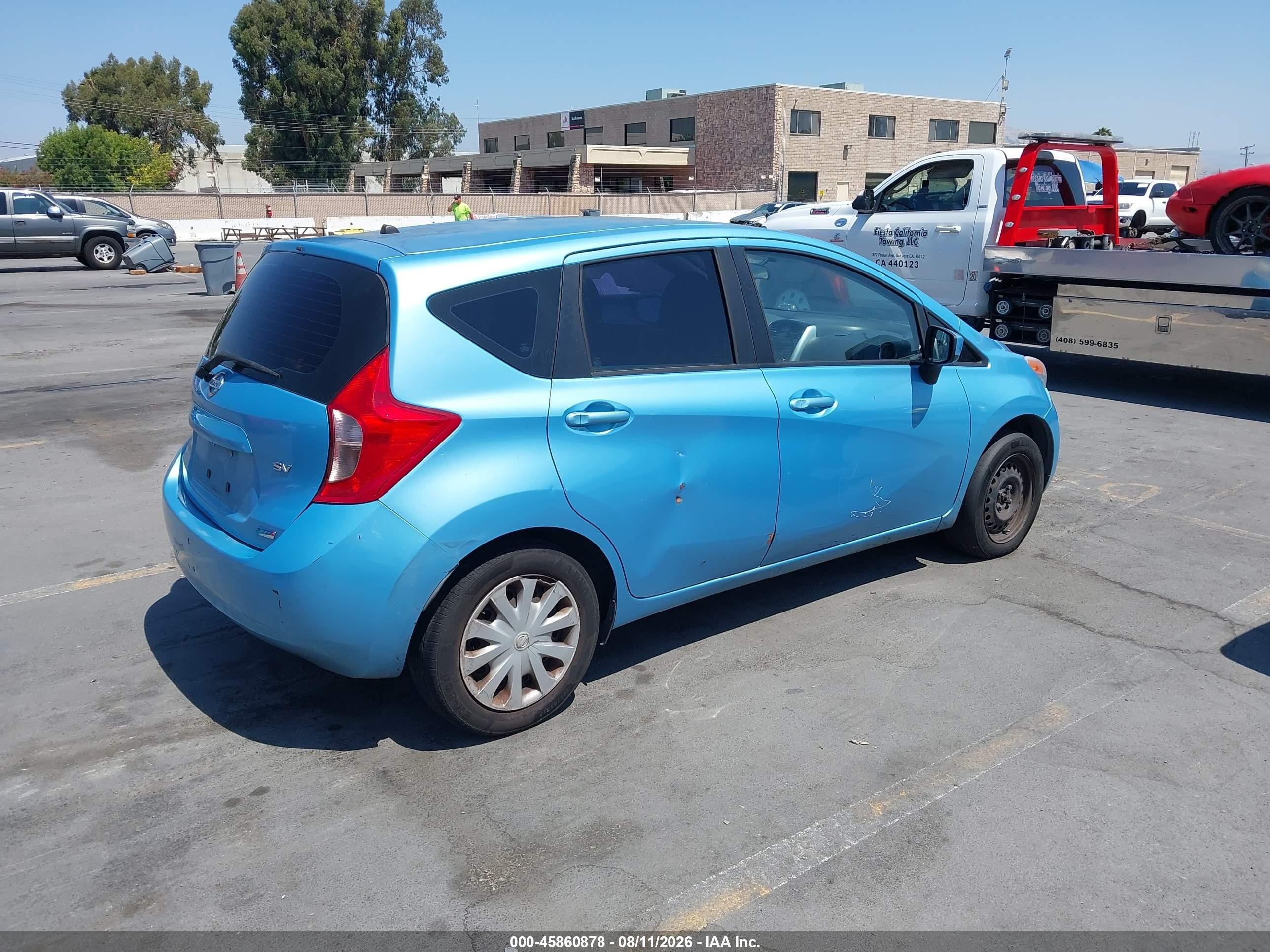 2015 Nissan Versa Note S (sr)/s Plus/sl/sr/sv Синий vin: 3N1CE2CP4FL394118