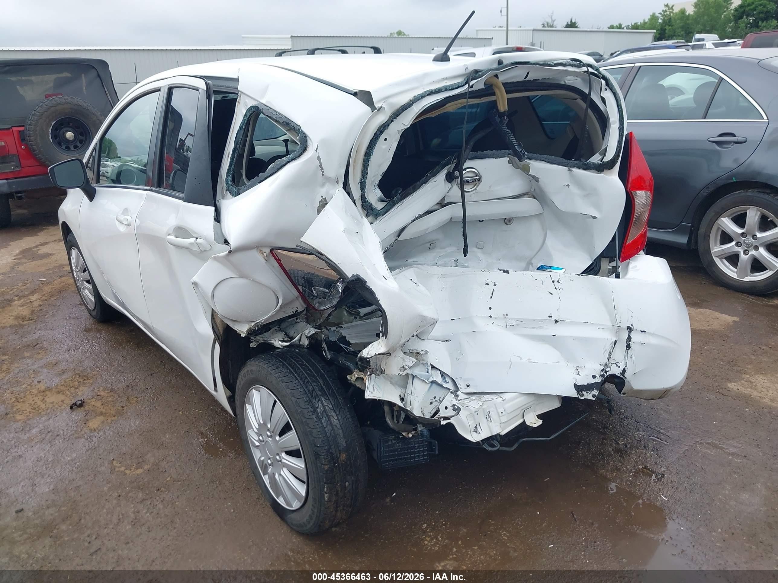 2015 Nissan Versa Note S Plus White vin: 3N1CE2CP4FL401424