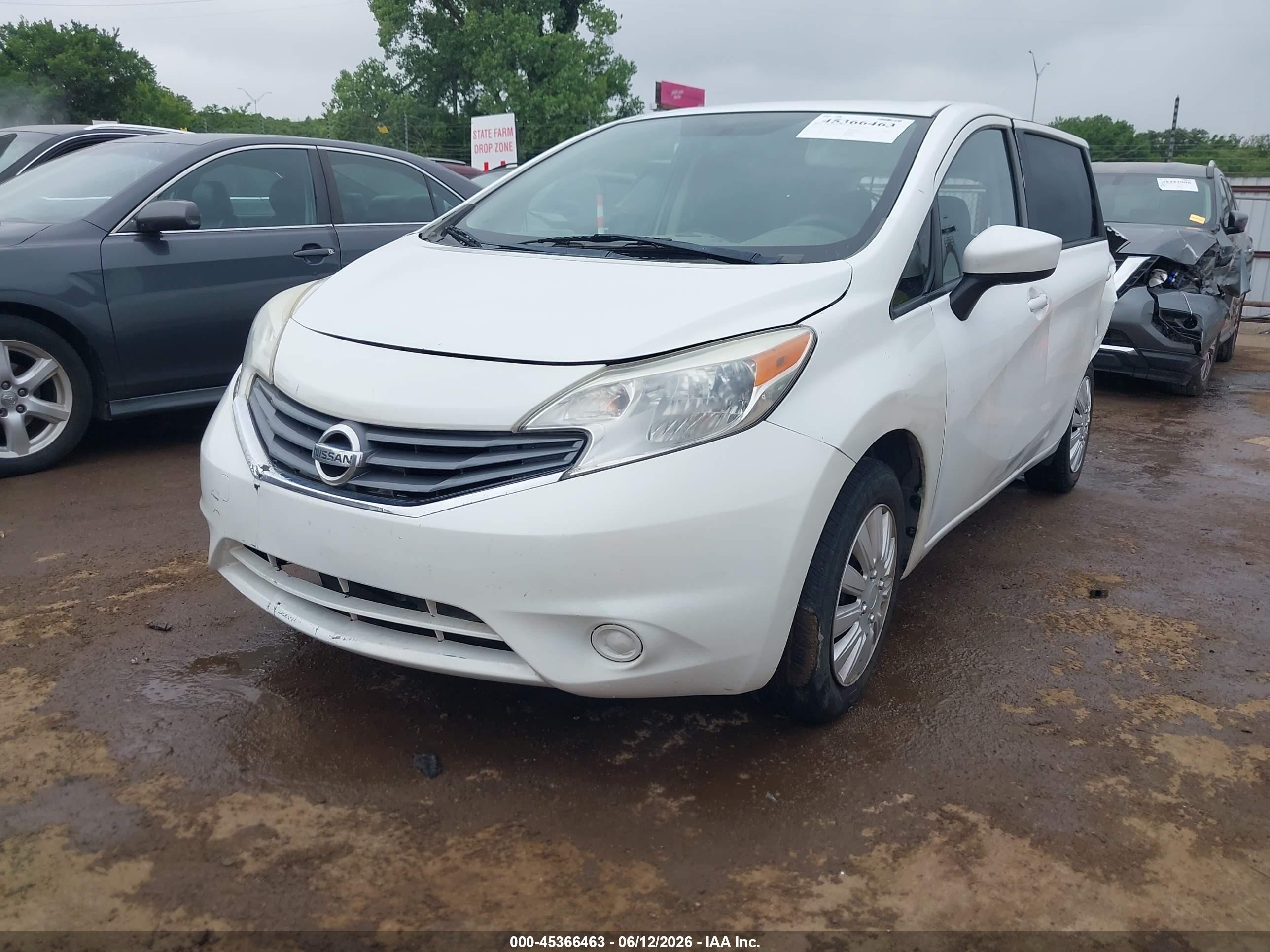 2015 Nissan Versa Note S Plus White vin: 3N1CE2CP4FL401424