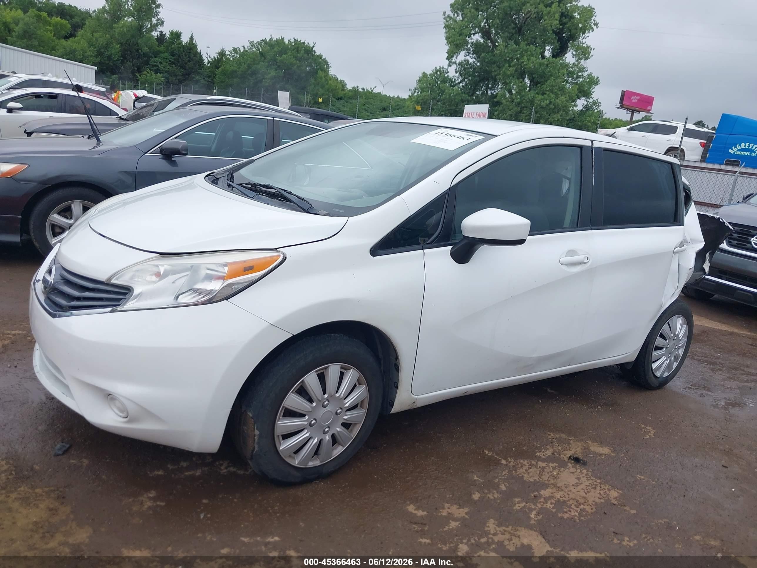 2015 Nissan Versa Note S Plus White vin: 3N1CE2CP4FL401424