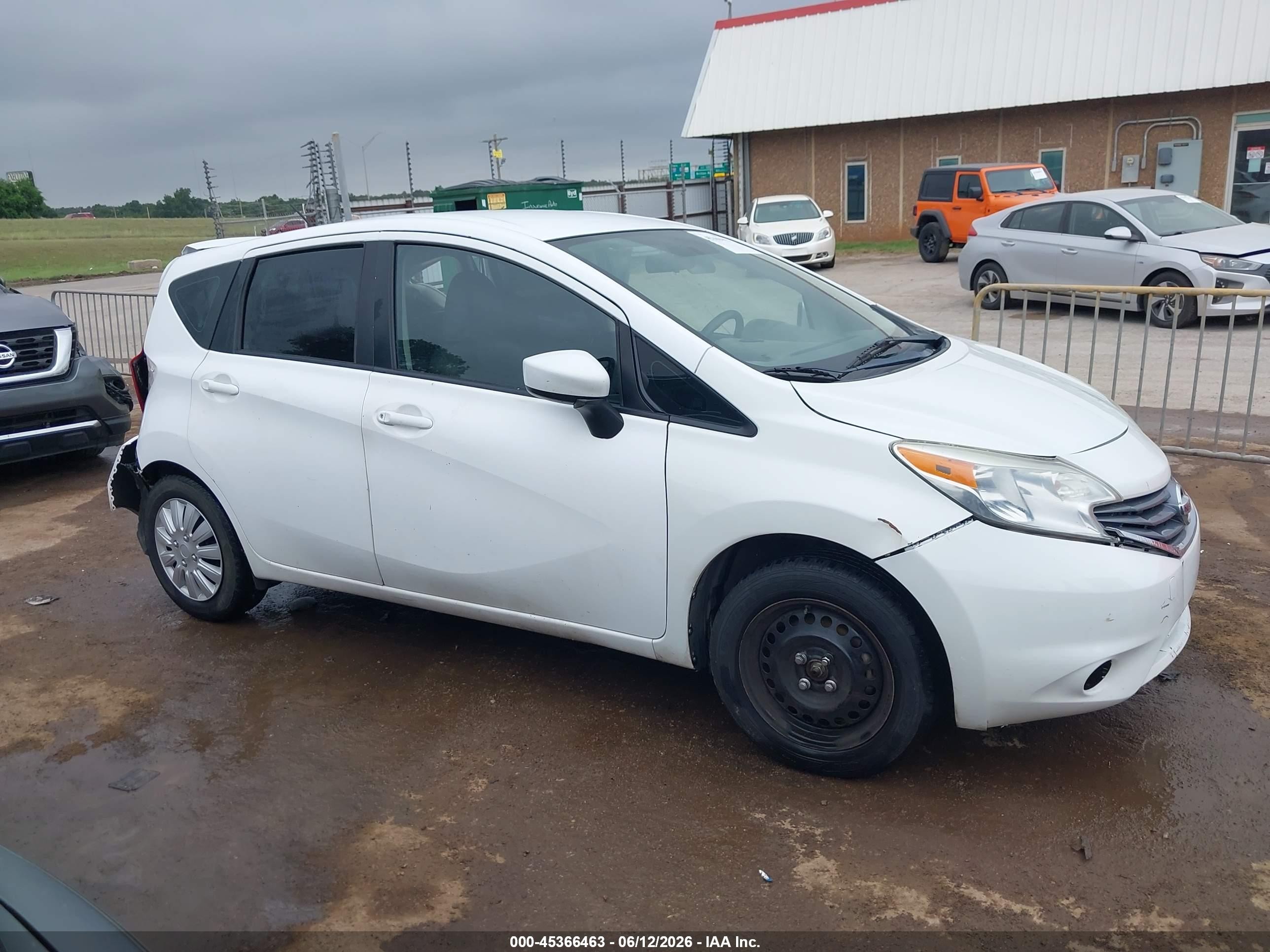 2015 Nissan Versa Note S Plus White vin: 3N1CE2CP4FL401424