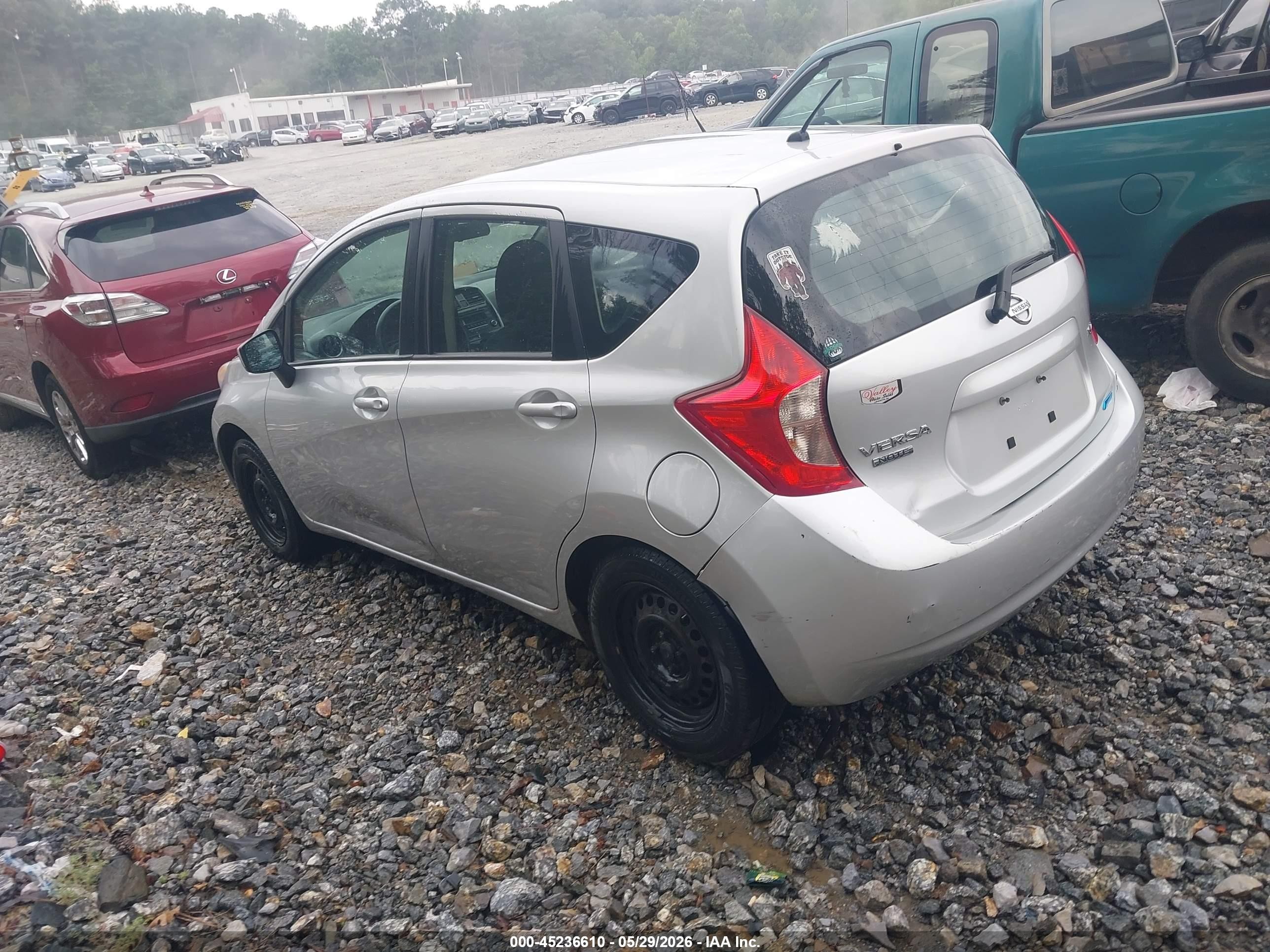 2015 Nissan Versa Note S (sr)/s Plus/sl/sr/sv Silver vin: 3N1CE2CP4FL401665