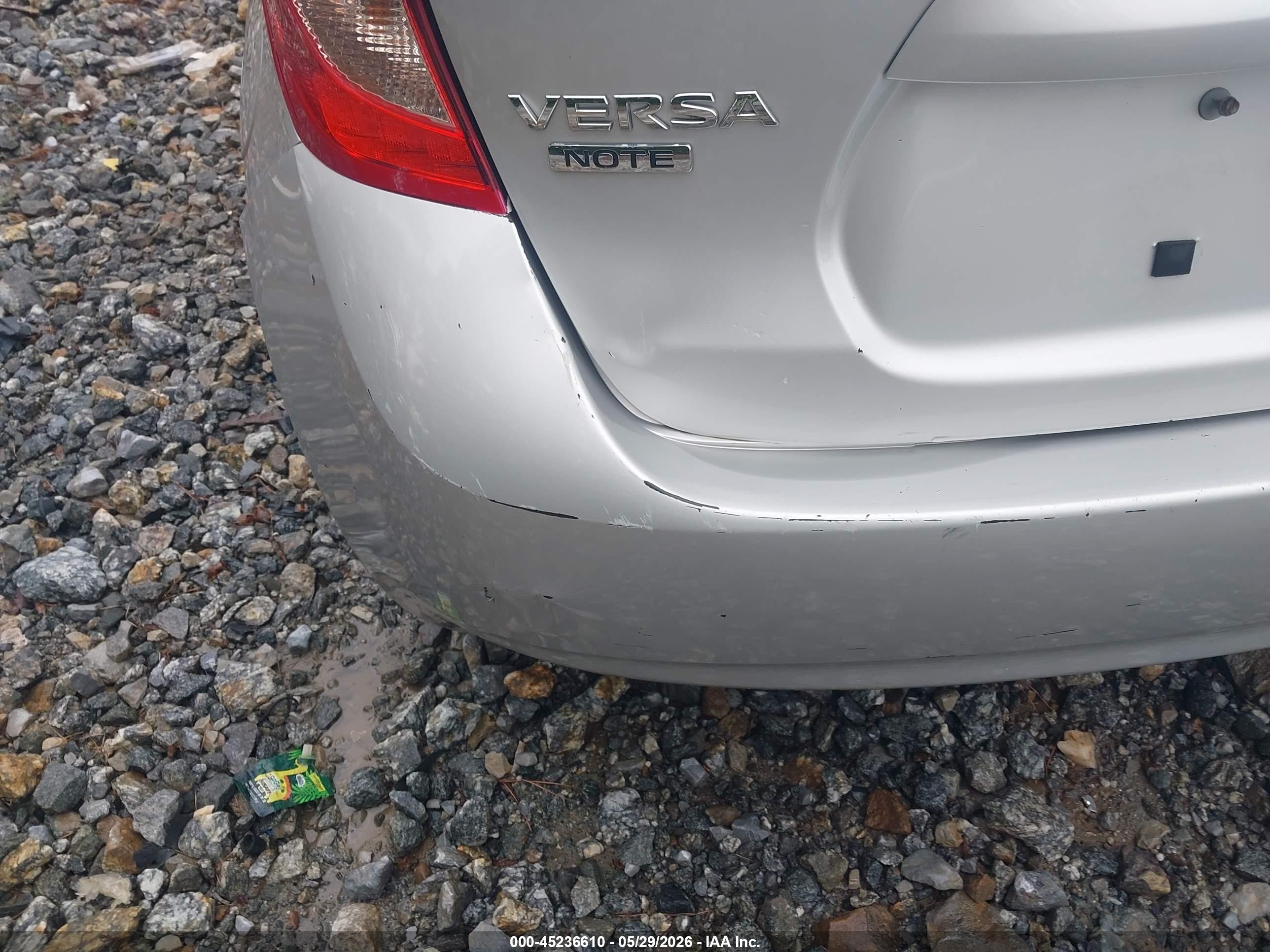 2015 Nissan Versa Note S (sr)/s Plus/sl/sr/sv Silver vin: 3N1CE2CP4FL401665