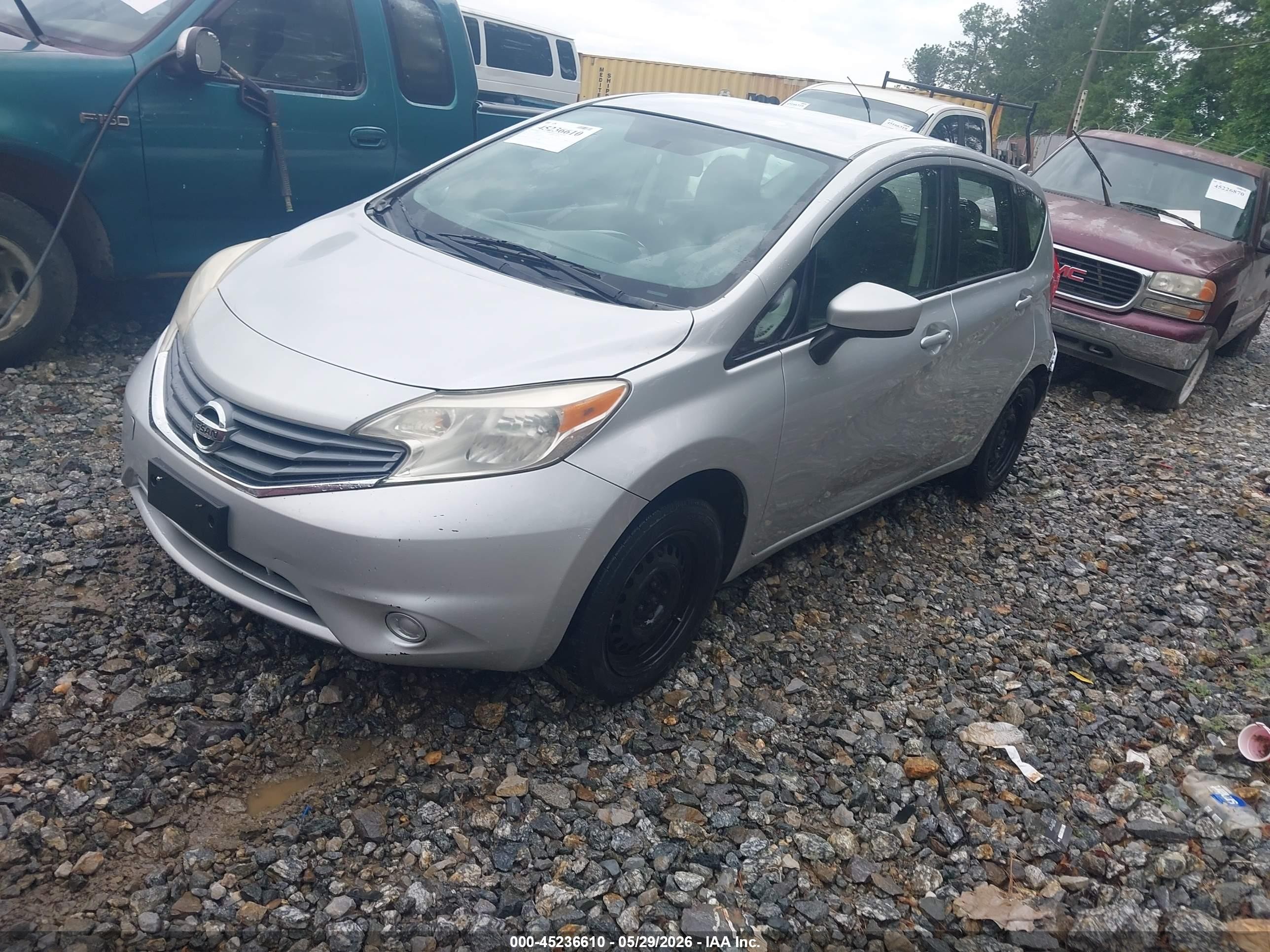 2015 Nissan Versa Note S (sr)/s Plus/sl/sr/sv Silver vin: 3N1CE2CP4FL401665