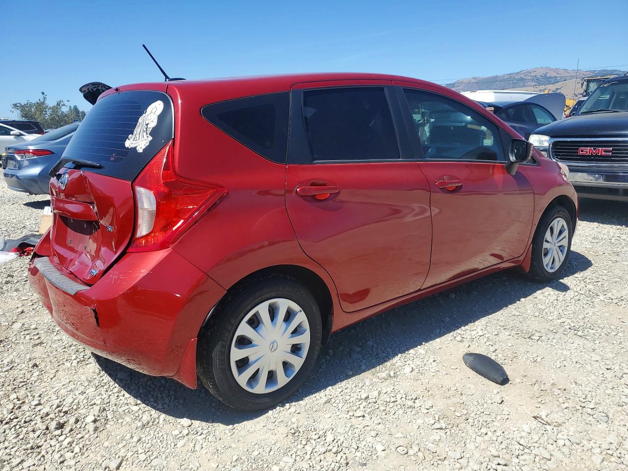 2015 Nissan Versa Note S Red vin: 3N1CE2CP4FL425528