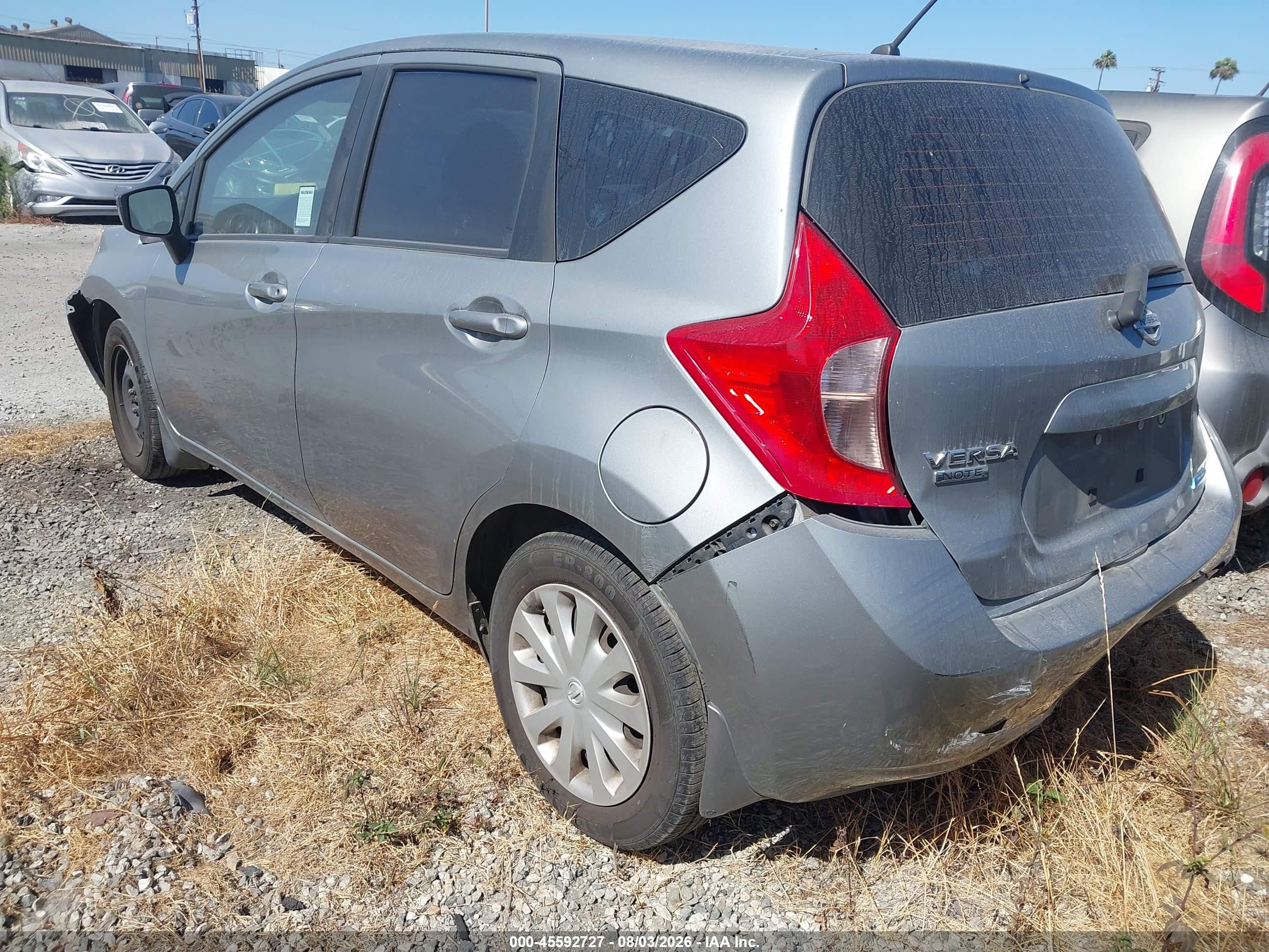 2015 Nissan Versa Note S Plus Gray vin: 3N1CE2CP4FL426470