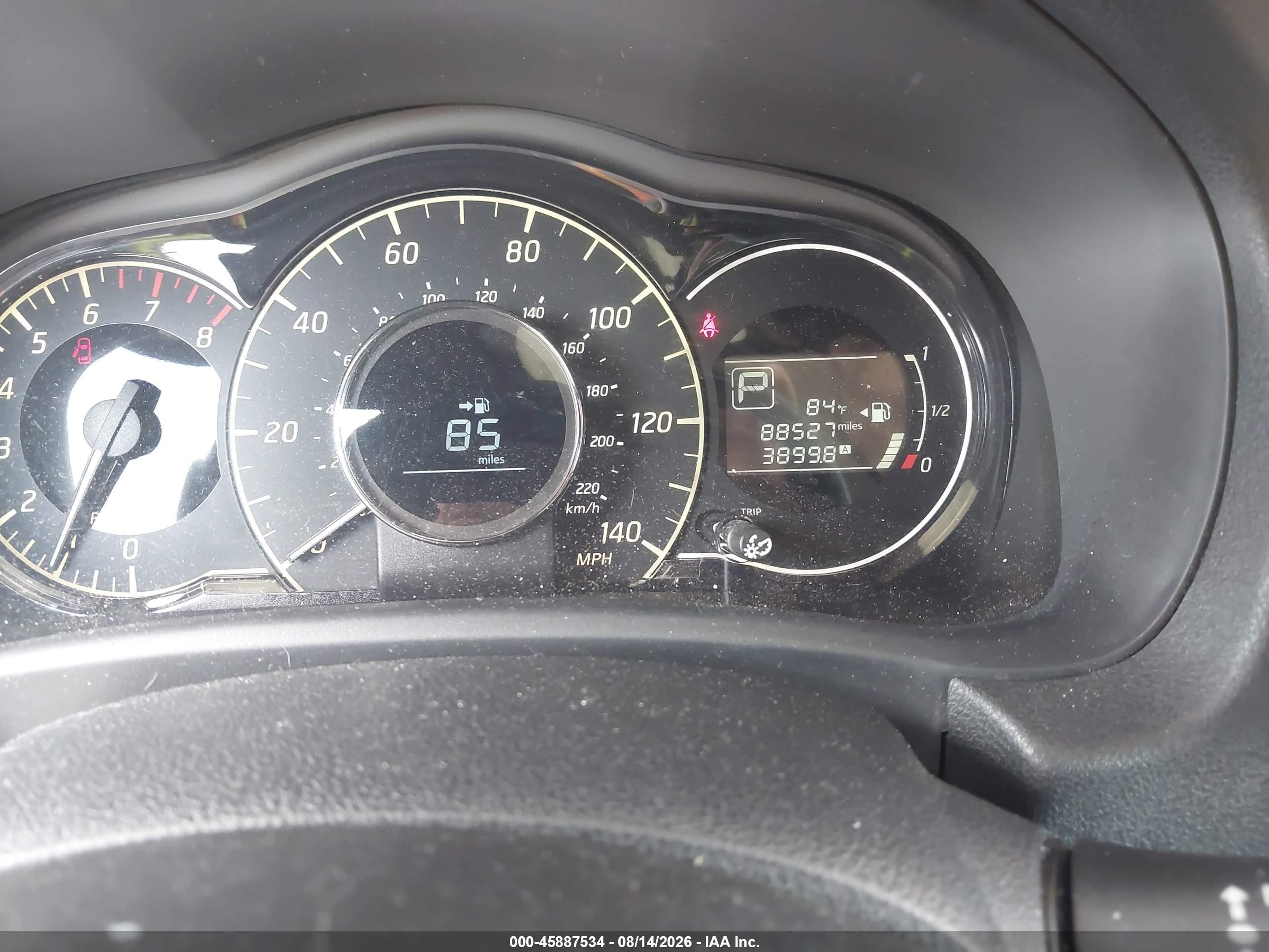 2015 Nissan Versa Note Sr Red vin: 3N1CE2CP4FL429398