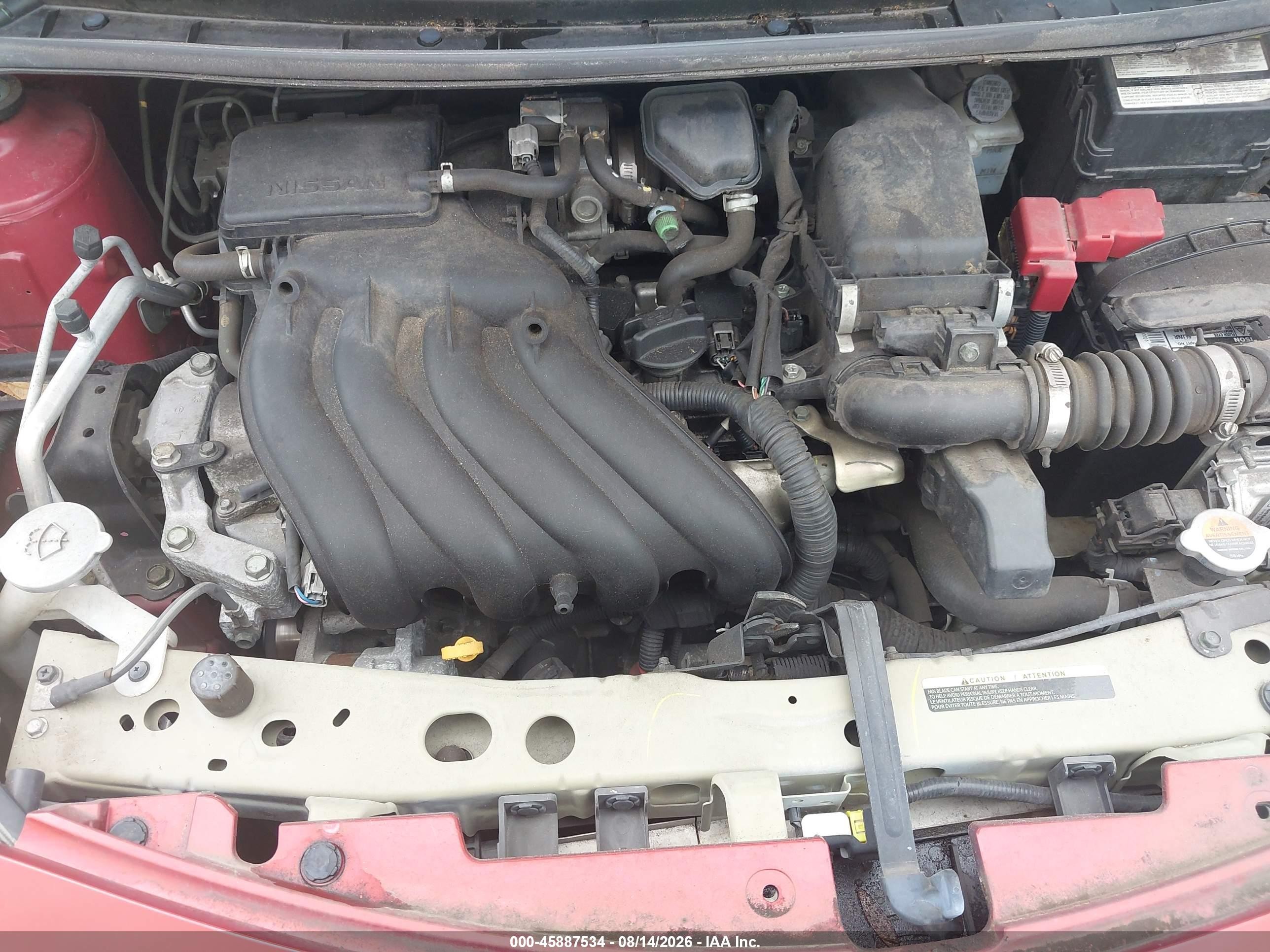 2015 Nissan Versa Note Sr Red vin: 3N1CE2CP4FL429398
