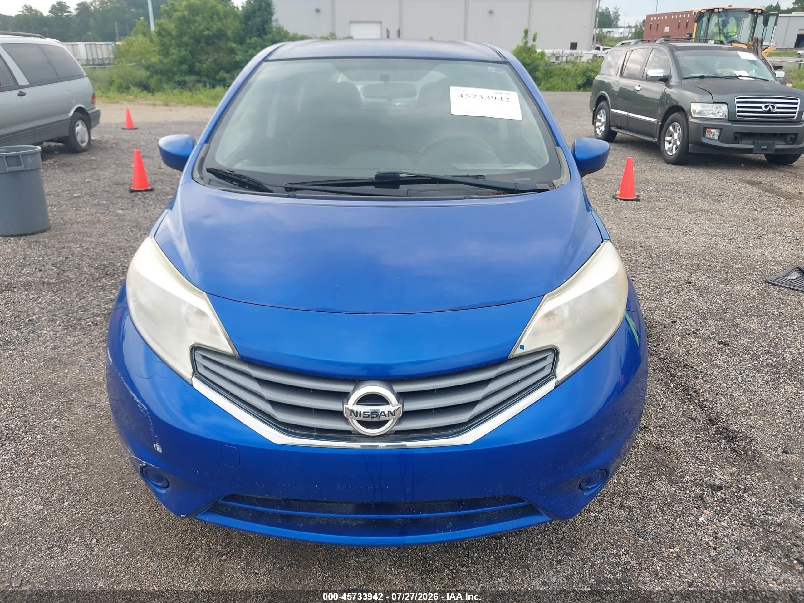 2015 Nissan Versa Note S Plus Blue vin: 3N1CE2CP4FL432639
