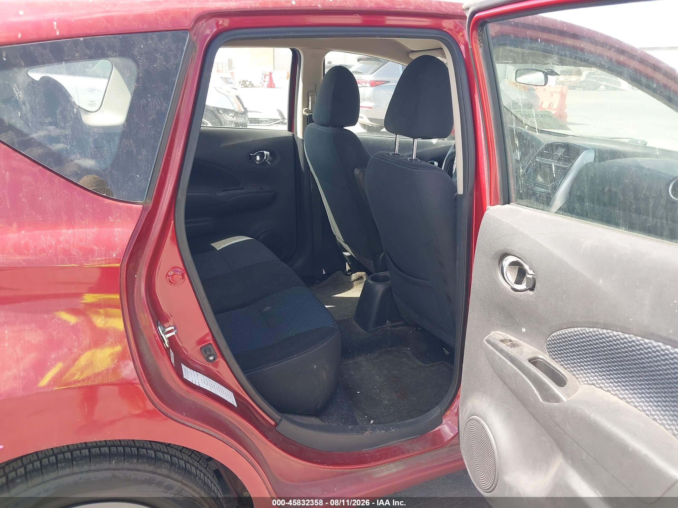 2016 Nissan Versa Note S (sr)/s Plus/sl/sr/sv Red vin: 3N1CE2CP4GL376509