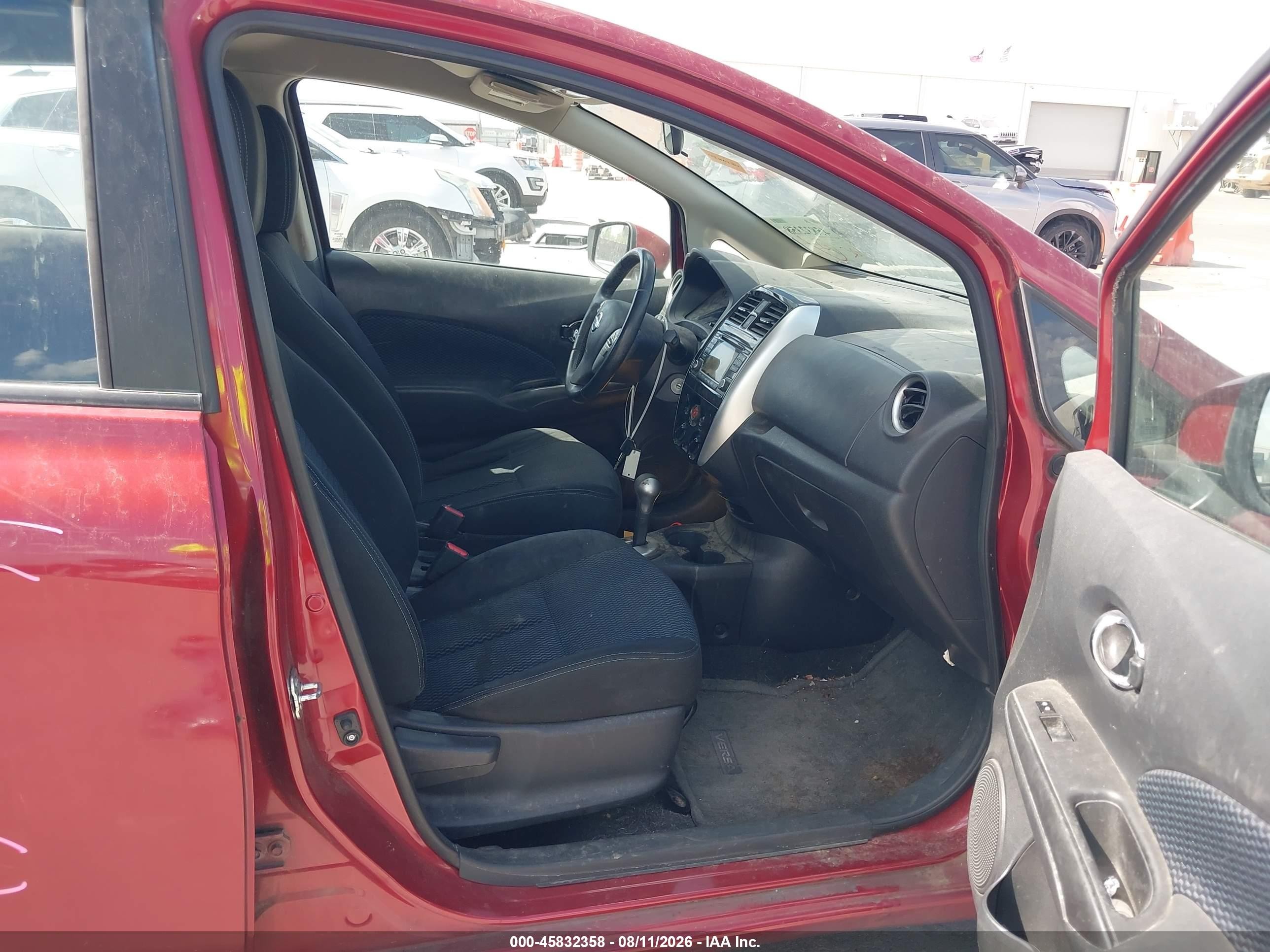 2016 Nissan Versa Note S (sr)/s Plus/sl/sr/sv Red vin: 3N1CE2CP4GL376509