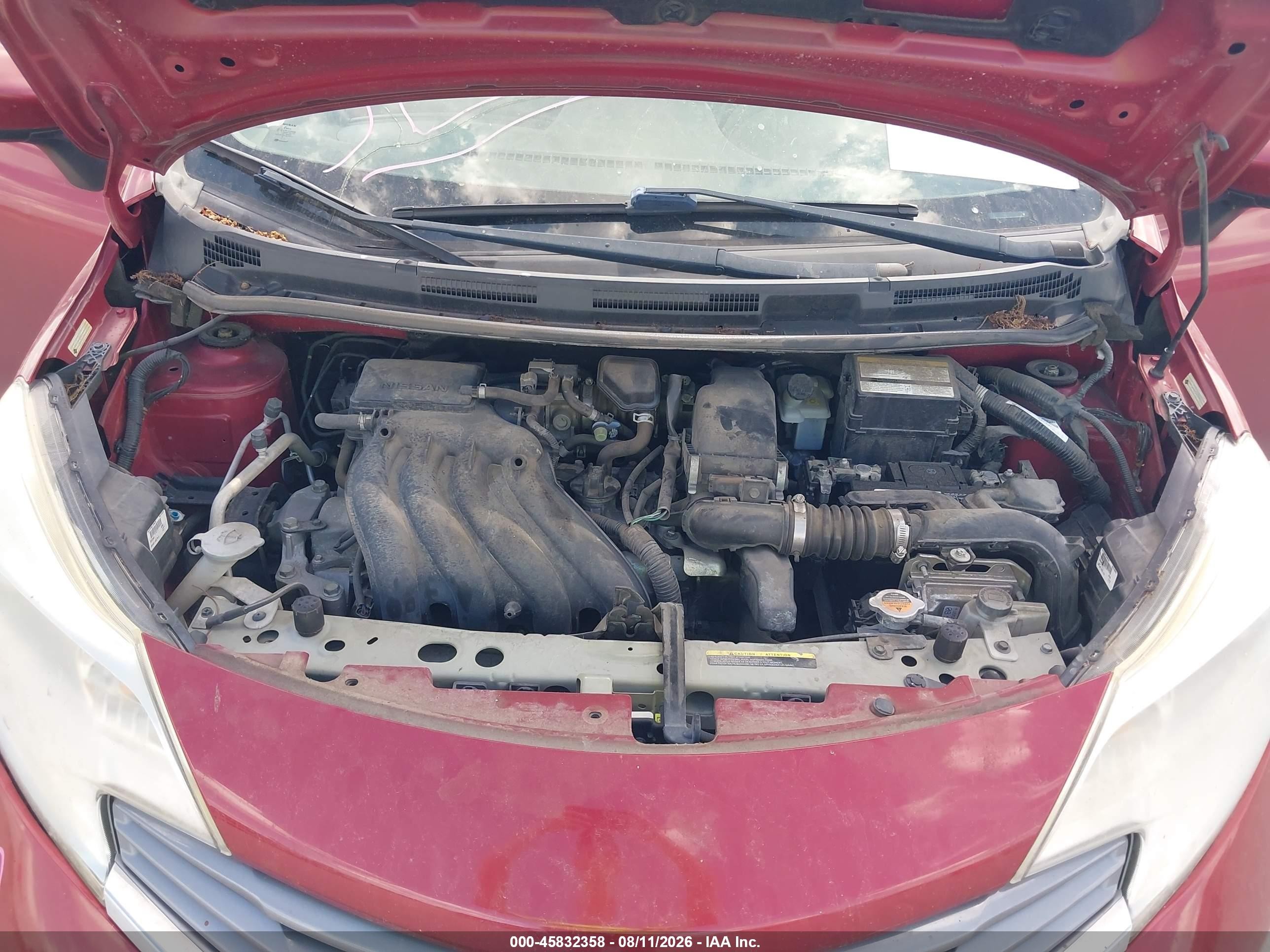 2016 Nissan Versa Note S (sr)/s Plus/sl/sr/sv Red vin: 3N1CE2CP4GL376509