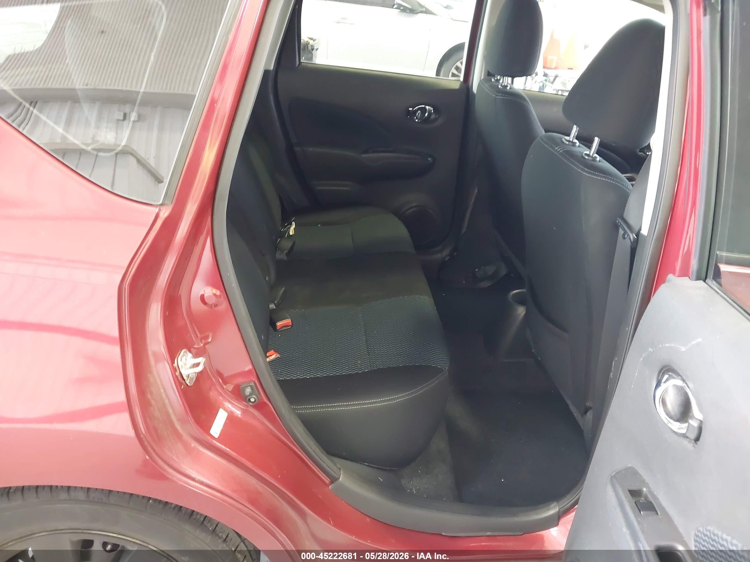 2018 Nissan Versa Note Sv Burgundy vin: 3N1CE2CP4JL355375