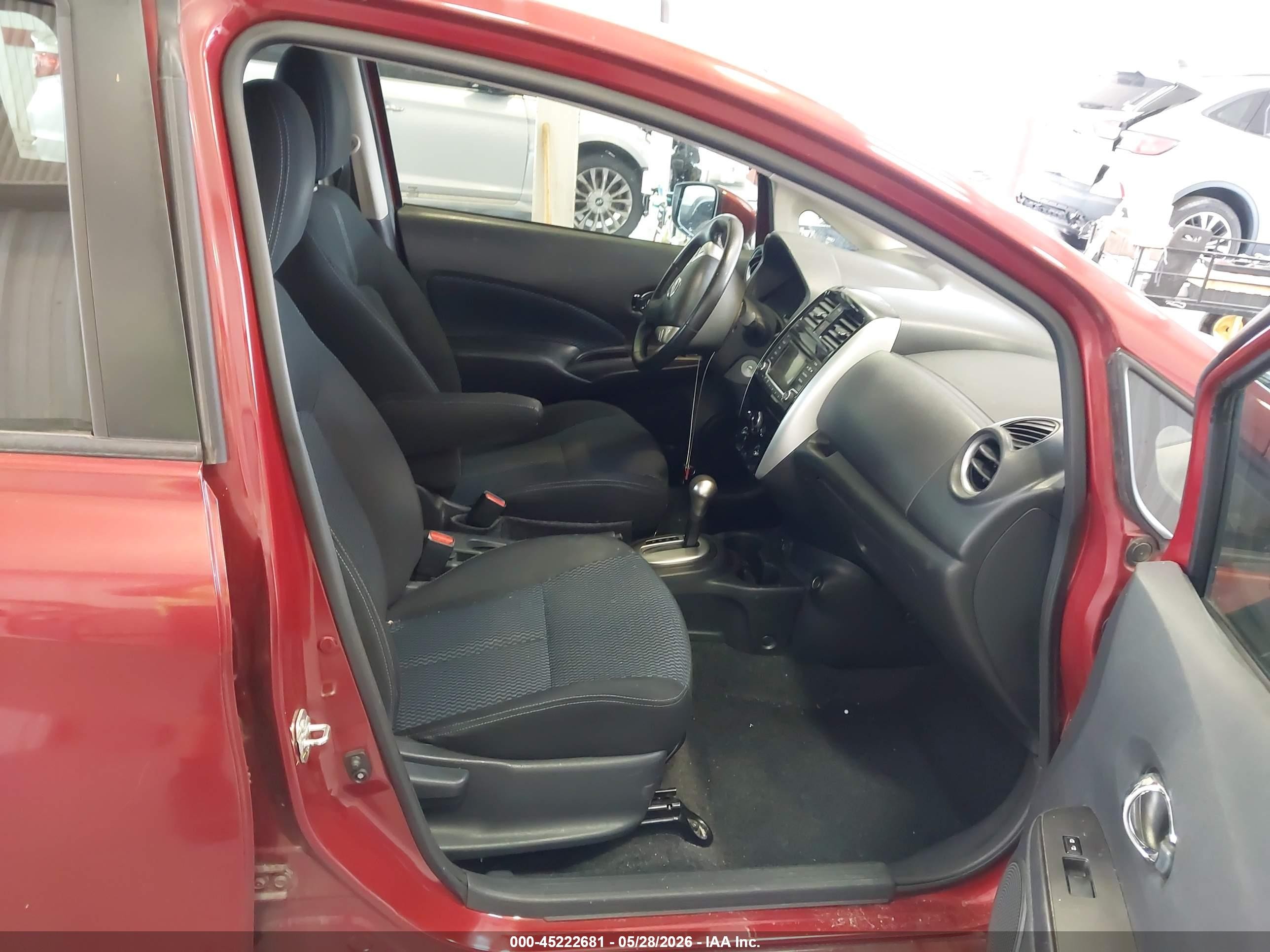 2018 Nissan Versa Note Sv Burgundy vin: 3N1CE2CP4JL355375