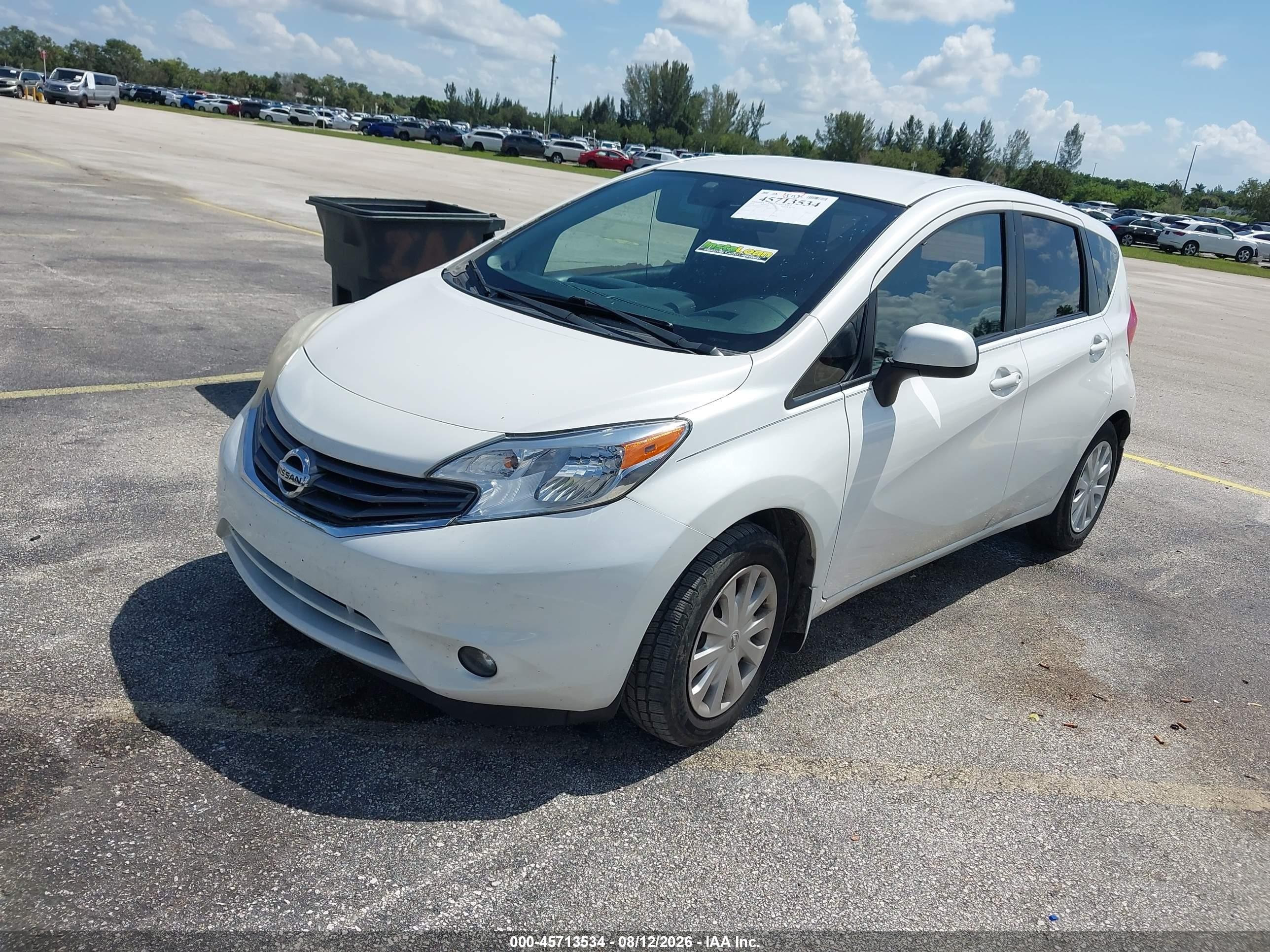 2014 Nissan Versa Note Sv Белый vin: 3N1CE2CP5EL352376