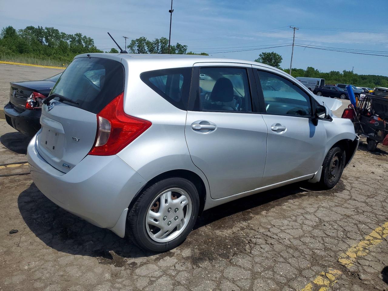 2014 Nissan Versa Note Sv Silver vin: 3N1CE2CP5EL356248