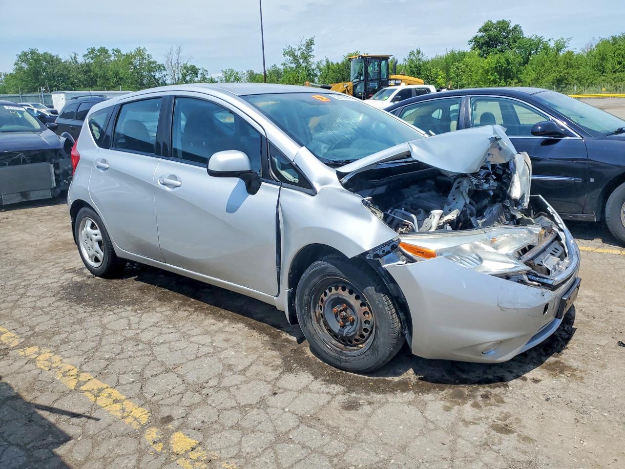 2014 Nissan Versa Note Sv Silver vin: 3N1CE2CP5EL356248