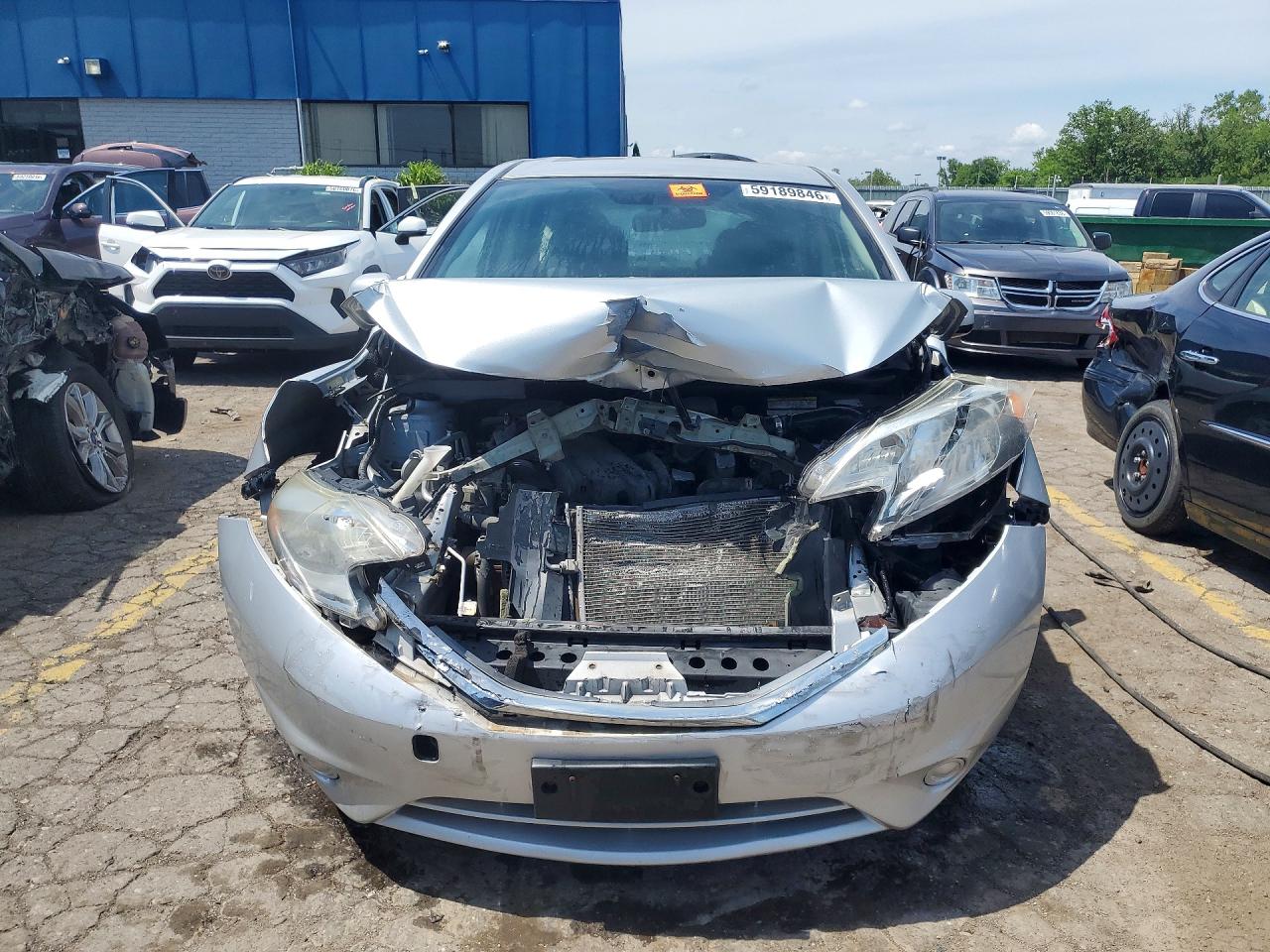2014 Nissan Versa Note Sv Silver vin: 3N1CE2CP5EL356248