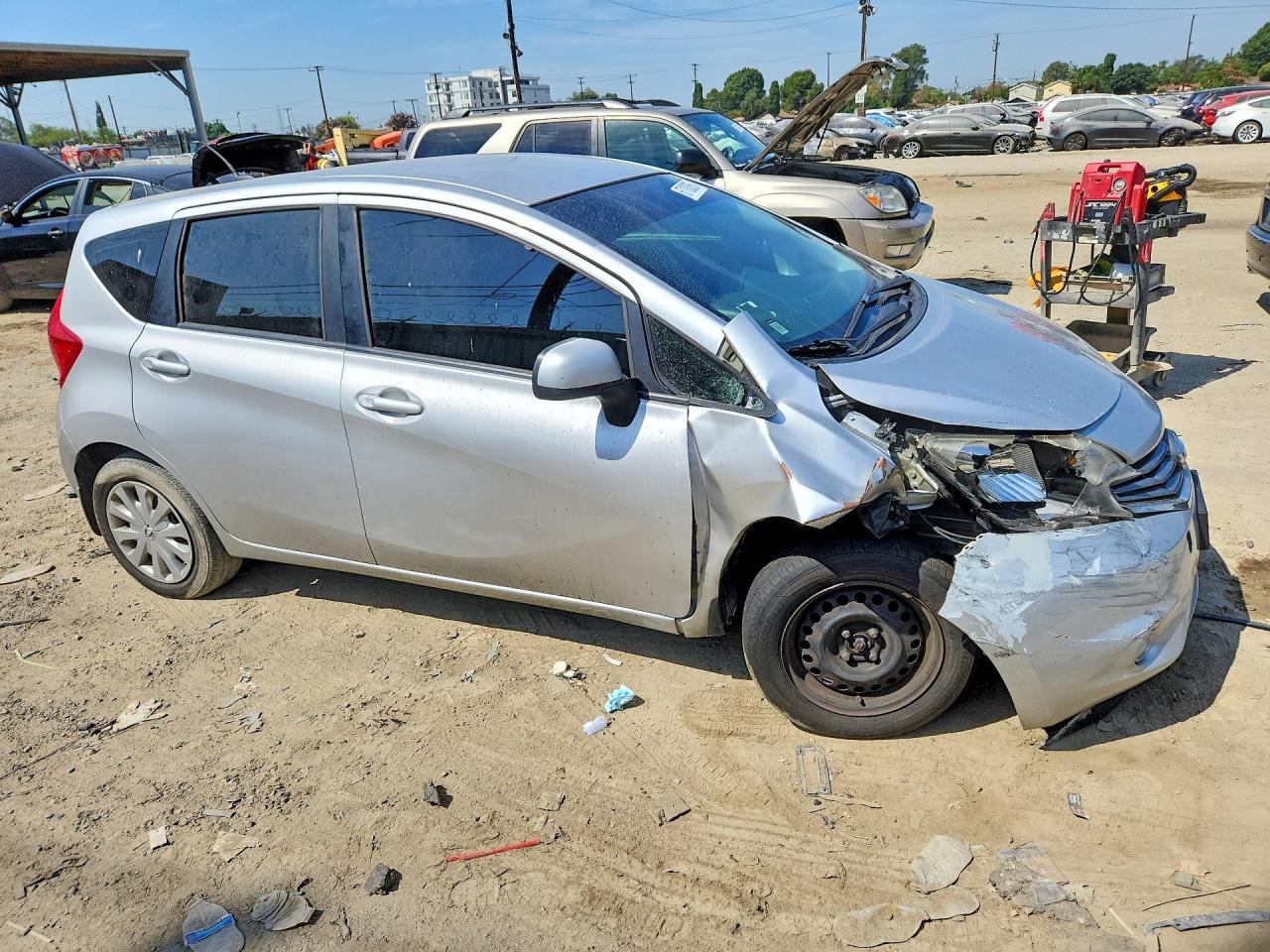 2014 Nissan Versa Note Sv Silver vin: 3N1CE2CP5EL364690