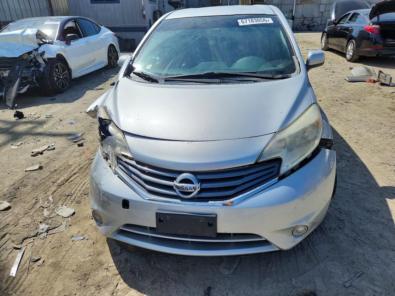 2014 Nissan Versa Note Sv Silver vin: 3N1CE2CP5EL364690