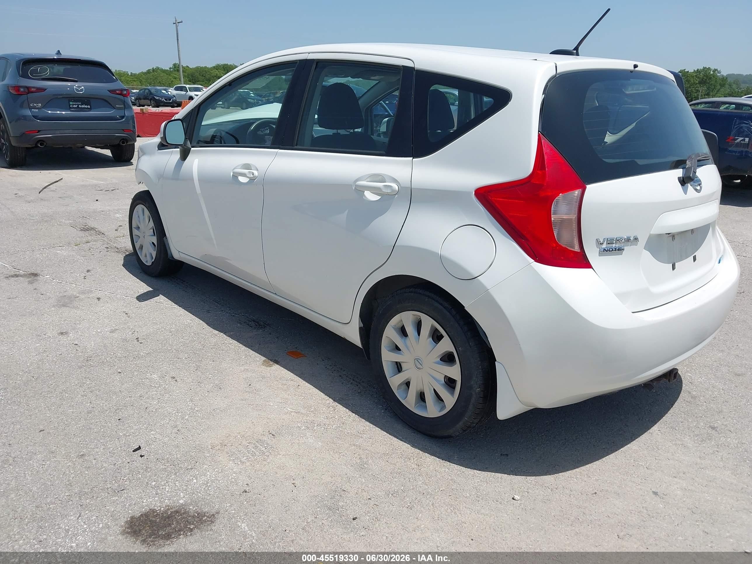 2014 Nissan Versa Note Sv White vin: 3N1CE2CP5EL373664