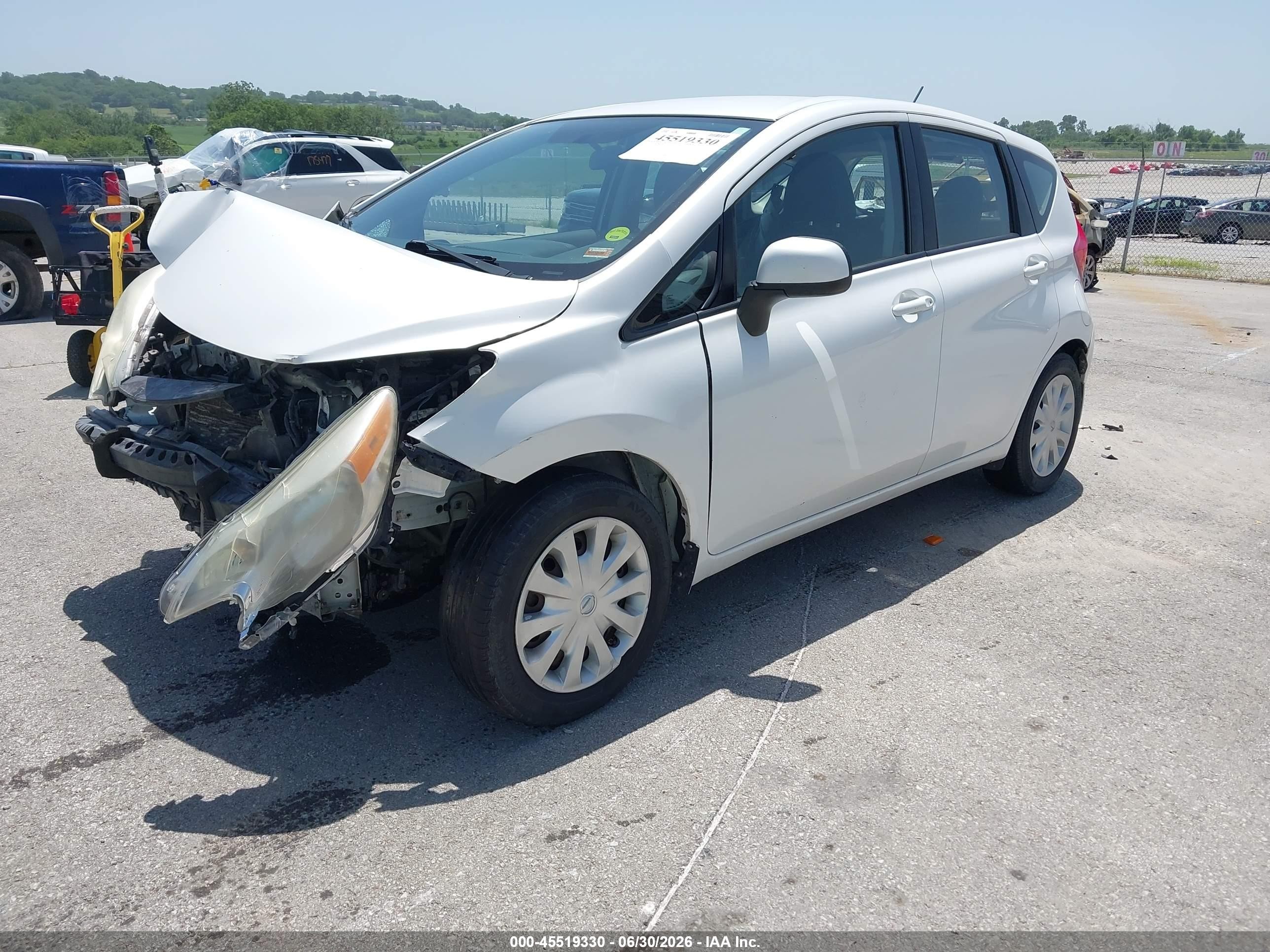 2014 Nissan Versa Note Sv White vin: 3N1CE2CP5EL373664