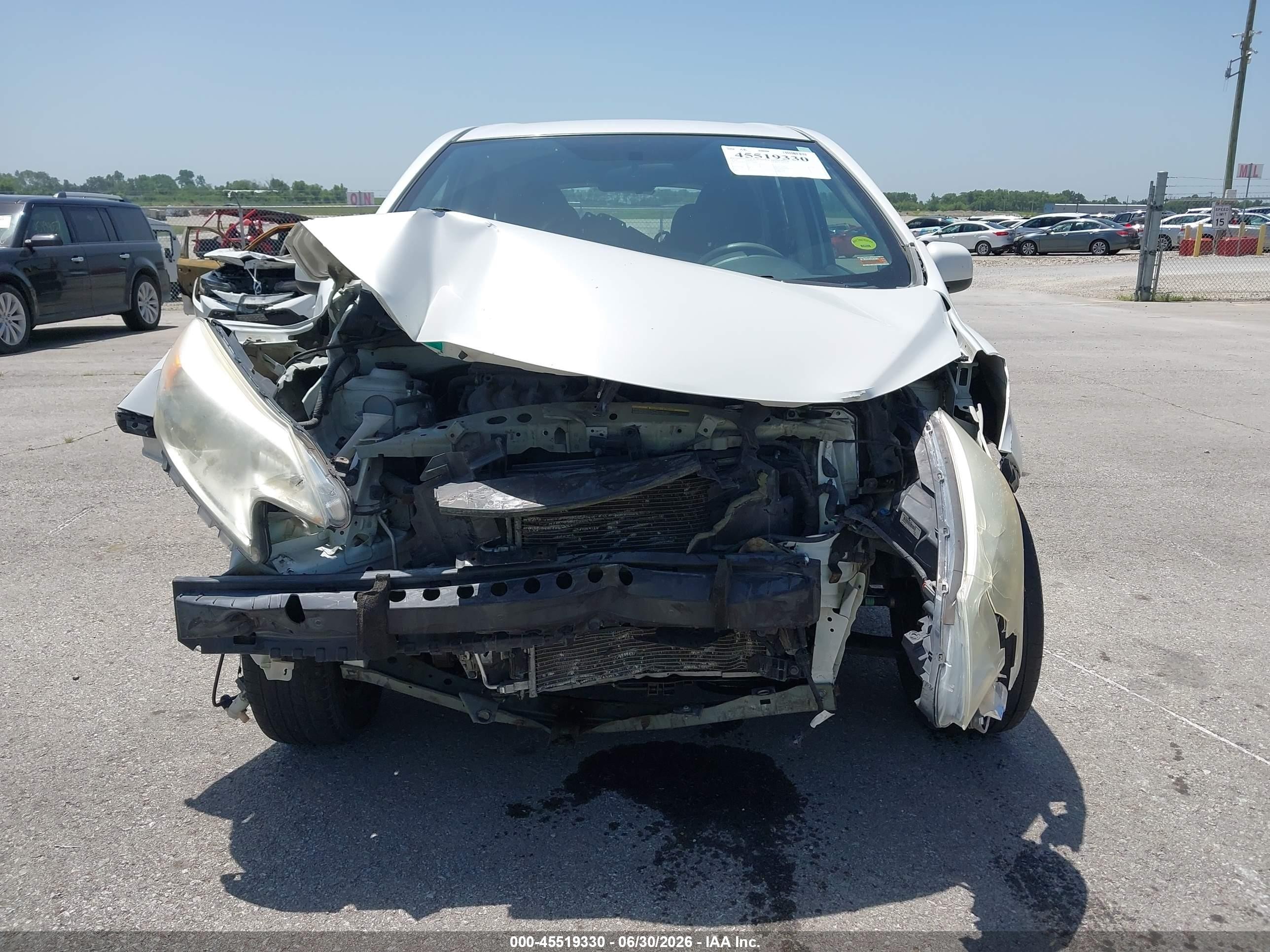 2014 Nissan Versa Note Sv White vin: 3N1CE2CP5EL373664