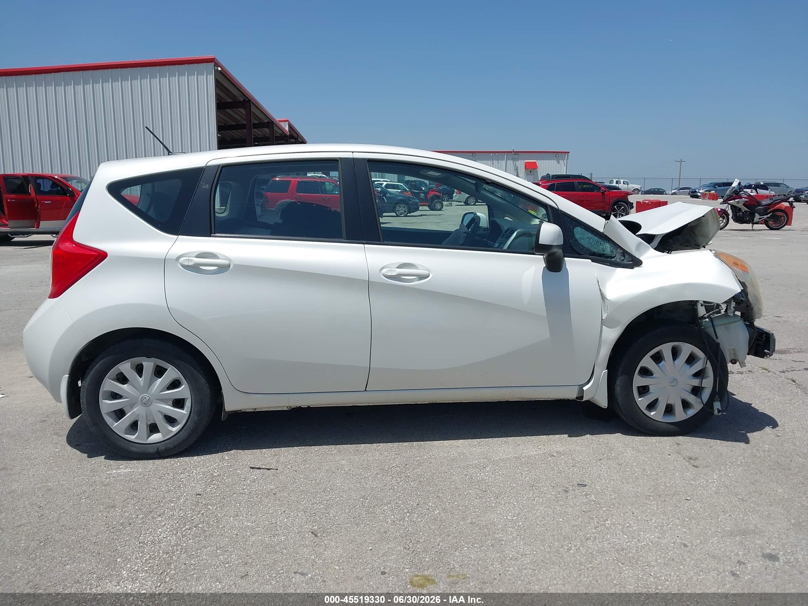 2014 Nissan Versa Note Sv White vin: 3N1CE2CP5EL373664