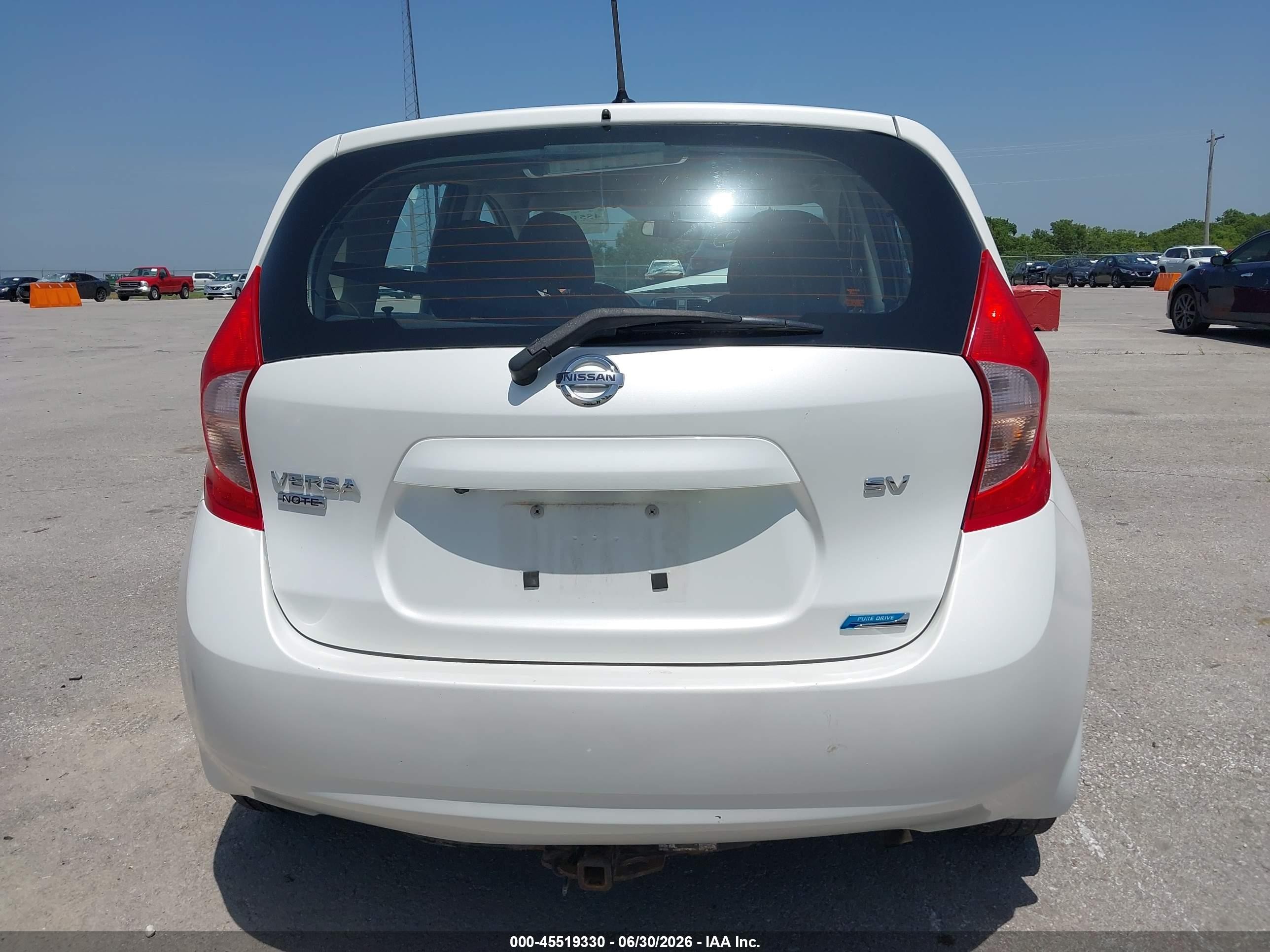 2014 Nissan Versa Note Sv White vin: 3N1CE2CP5EL373664