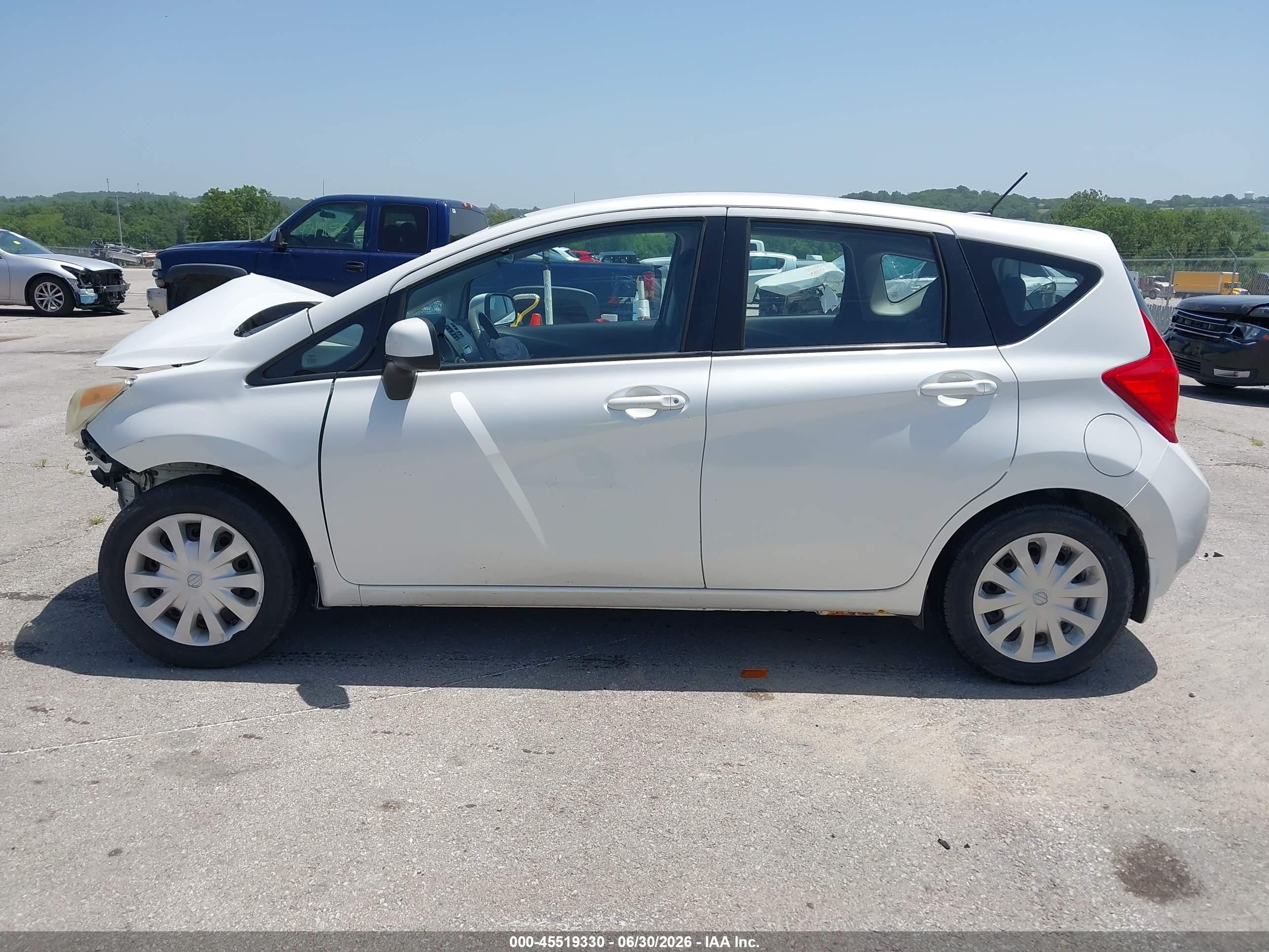 2014 Nissan Versa Note Sv White vin: 3N1CE2CP5EL373664