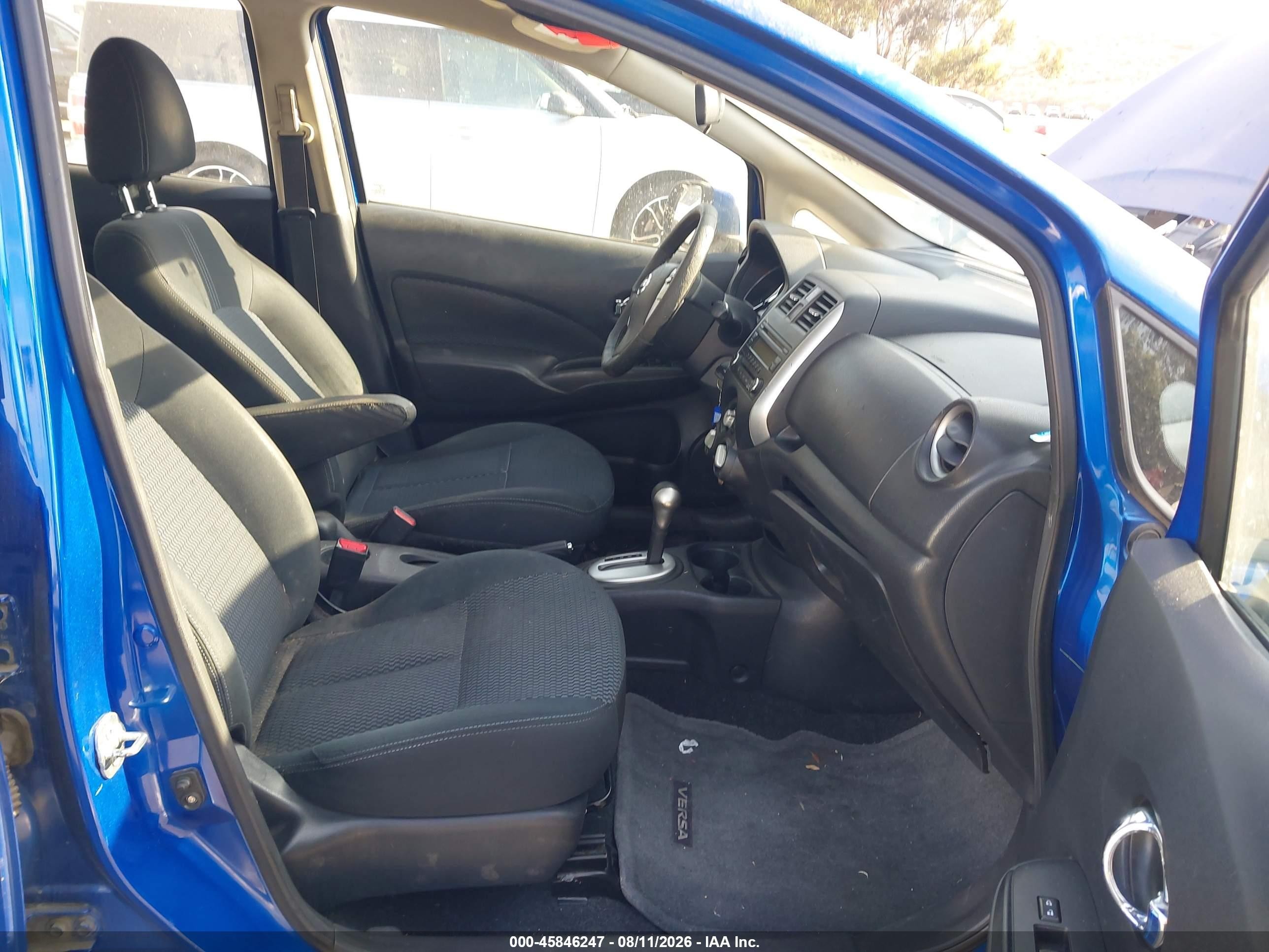 2014 Nissan Versa Note Sv Синий vin: 3N1CE2CP5EL375219