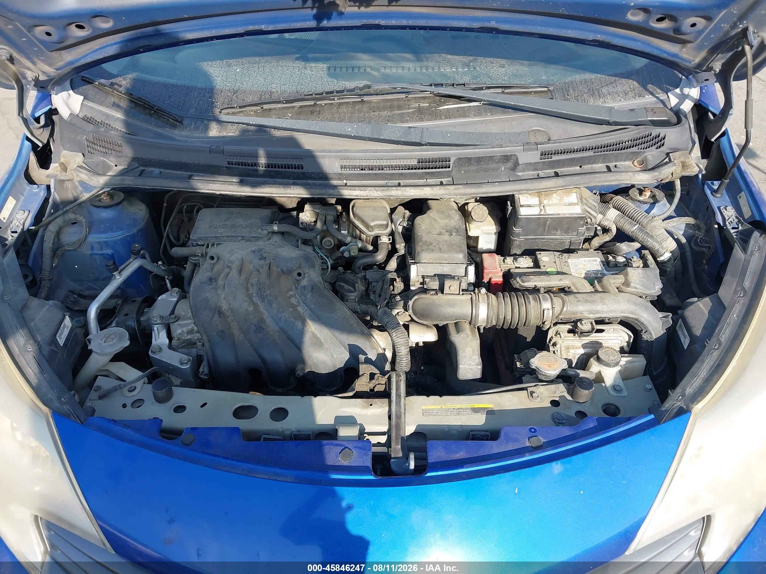2014 Nissan Versa Note Sv Синий vin: 3N1CE2CP5EL375219
