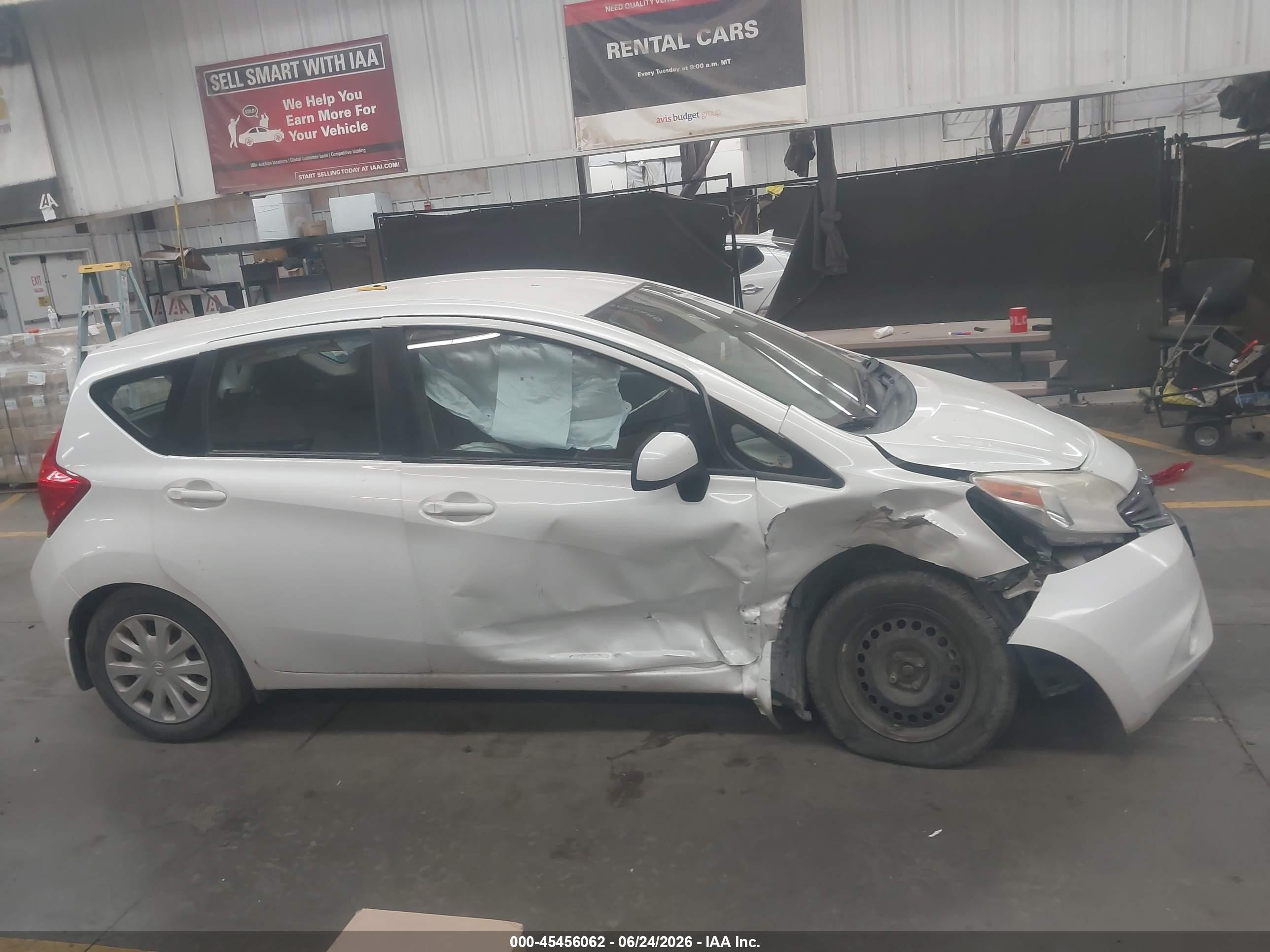 2014 Nissan Versa Note Sv White vin: 3N1CE2CP5EL377312
