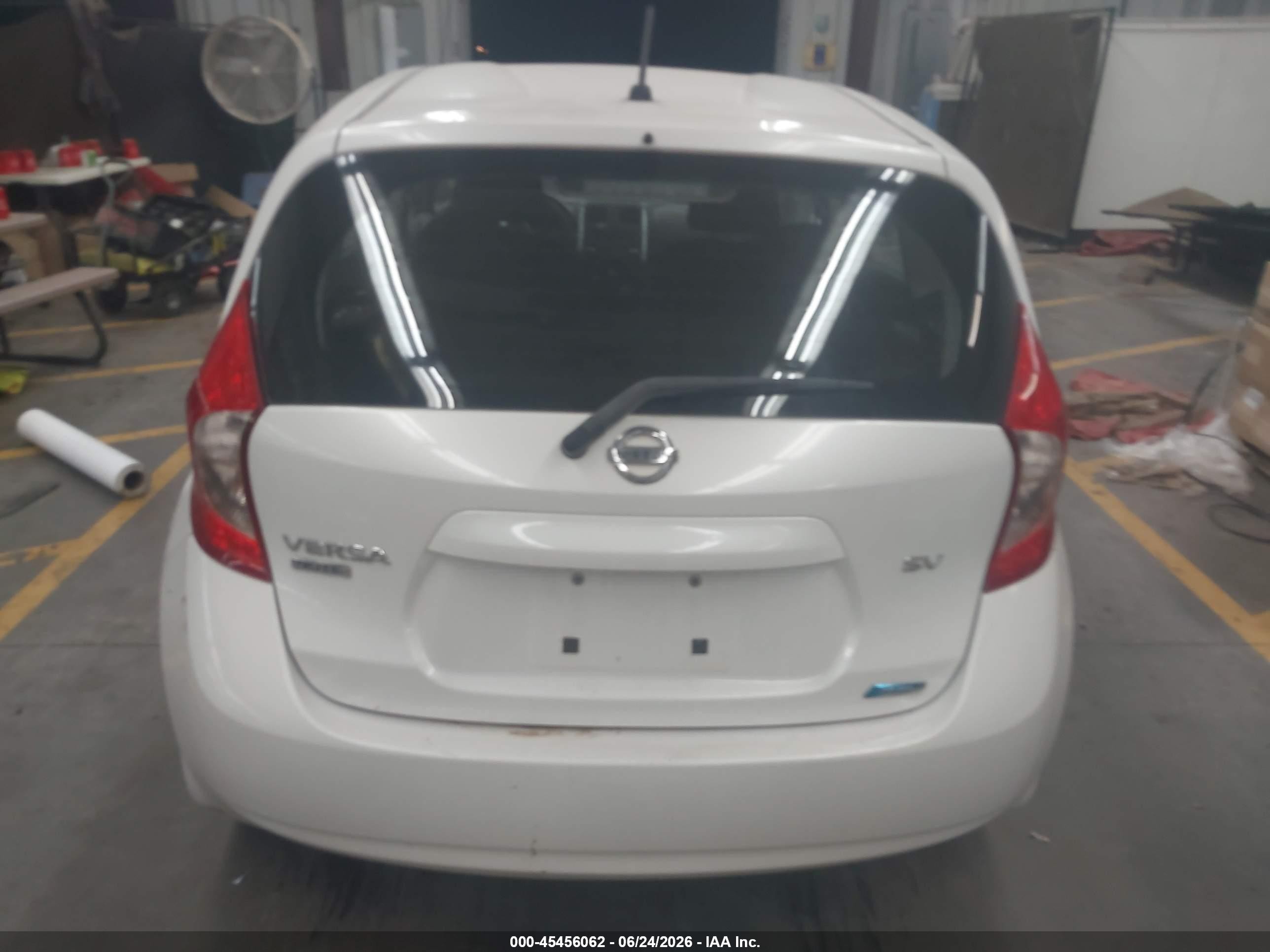 2014 Nissan Versa Note Sv White vin: 3N1CE2CP5EL377312