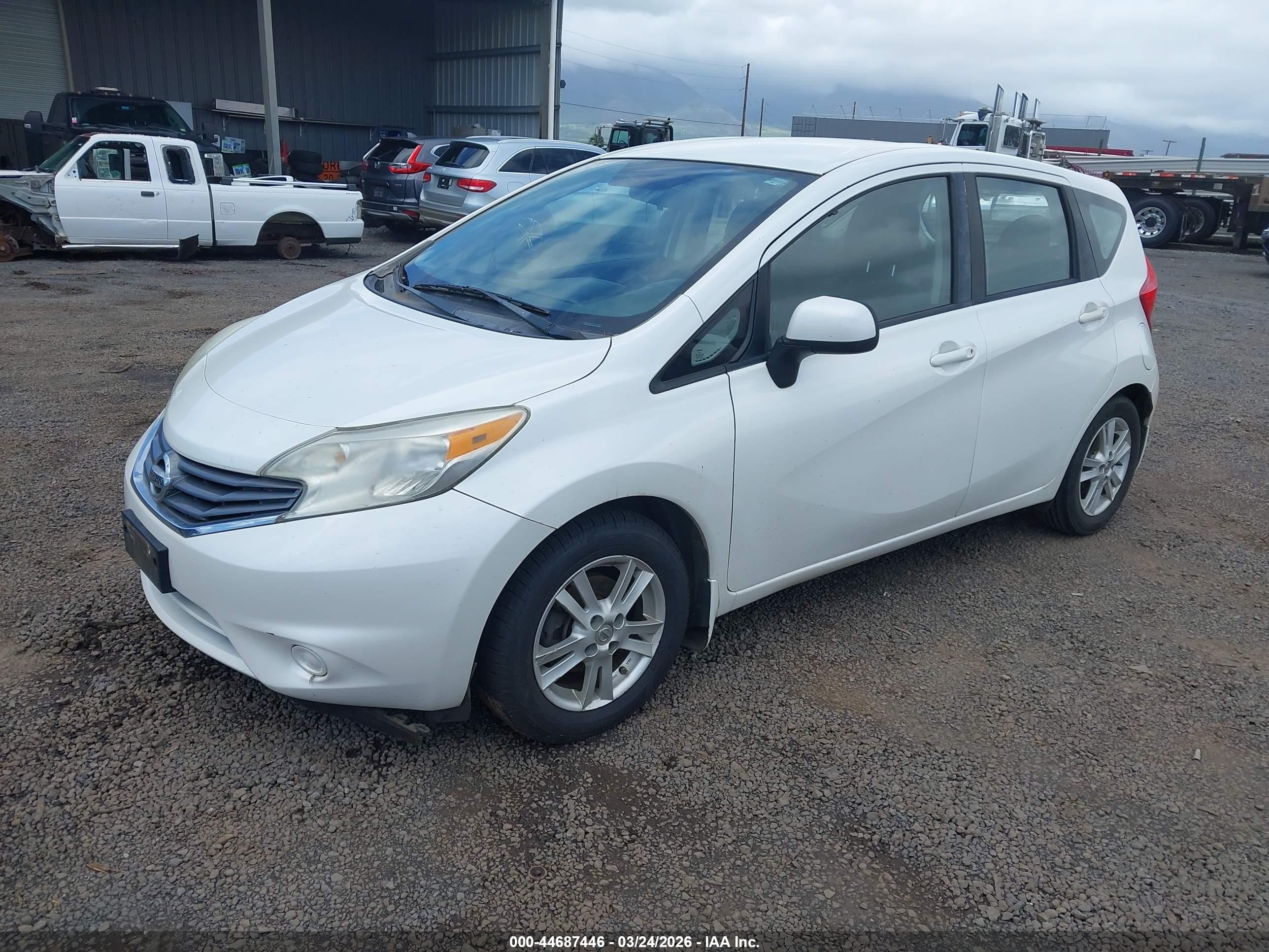 2014 Nissan Versa Note S Plus White vin: 3N1CE2CP5EL380114
