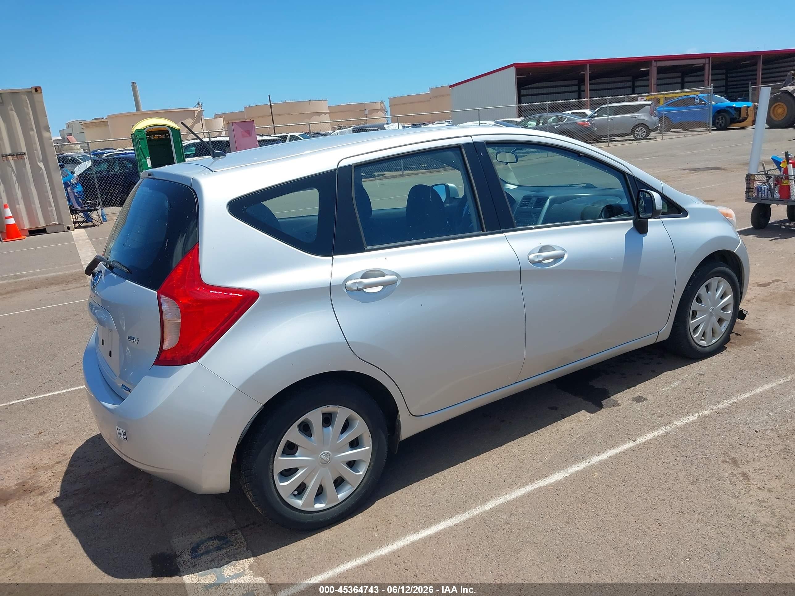 2014 Nissan Versa Note Sv Silver vin: 3N1CE2CP5EL381151